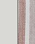 WHITE/BRICK STRIPES