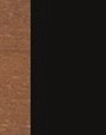 DUNKLES HOLZ/SCHWARZ