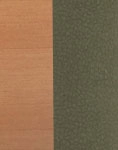 LIGHT WOOD/CHROME/GREEN