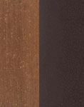 DUNKLES HOLZ/SCHWARZ/BRAUN