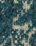 PIED DE POULE TEAL BLUE