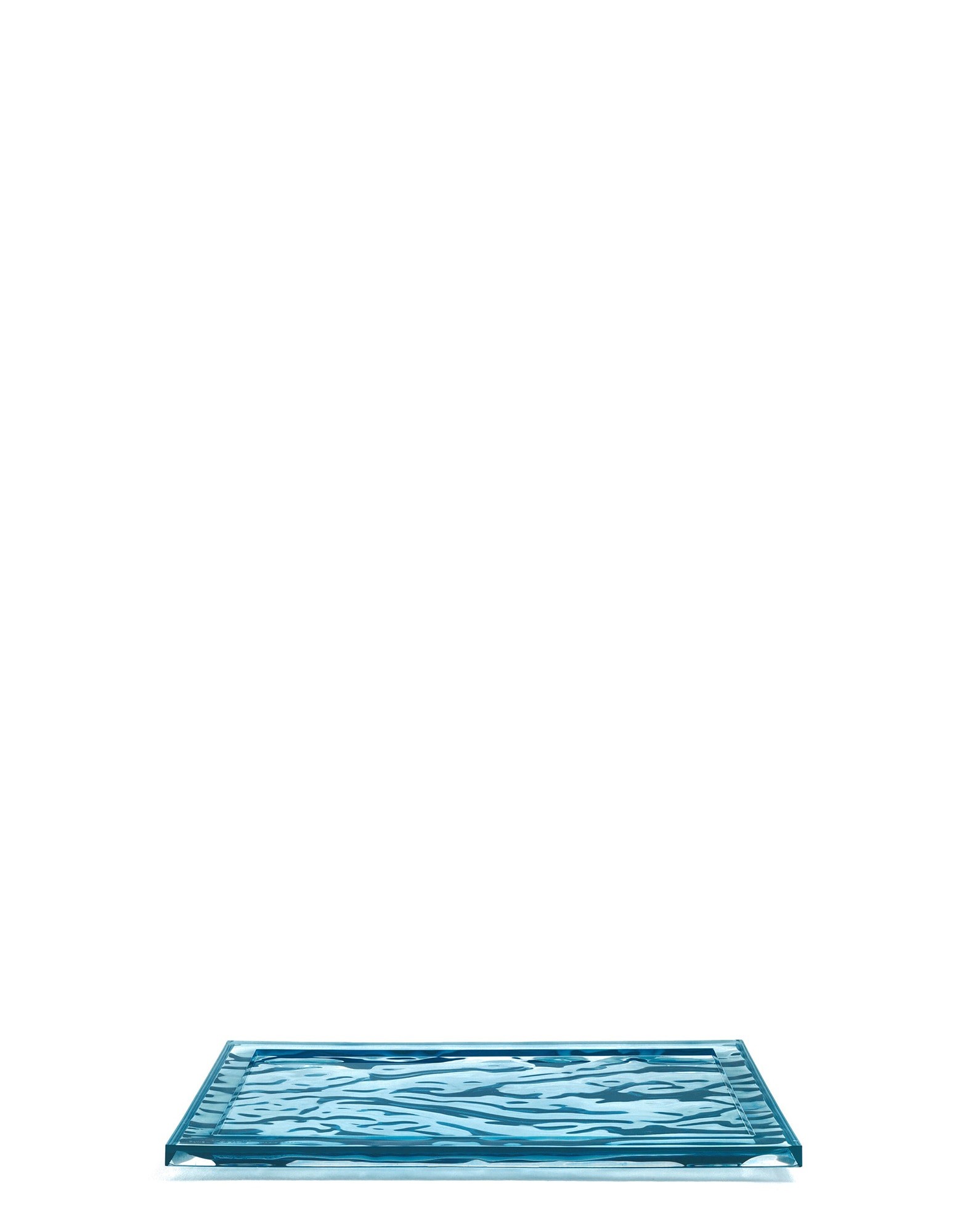 kartell  Dune  クリスタルトレイ Kartell Outdoor Dune Crystal 18'' Tray | KAO1200B4