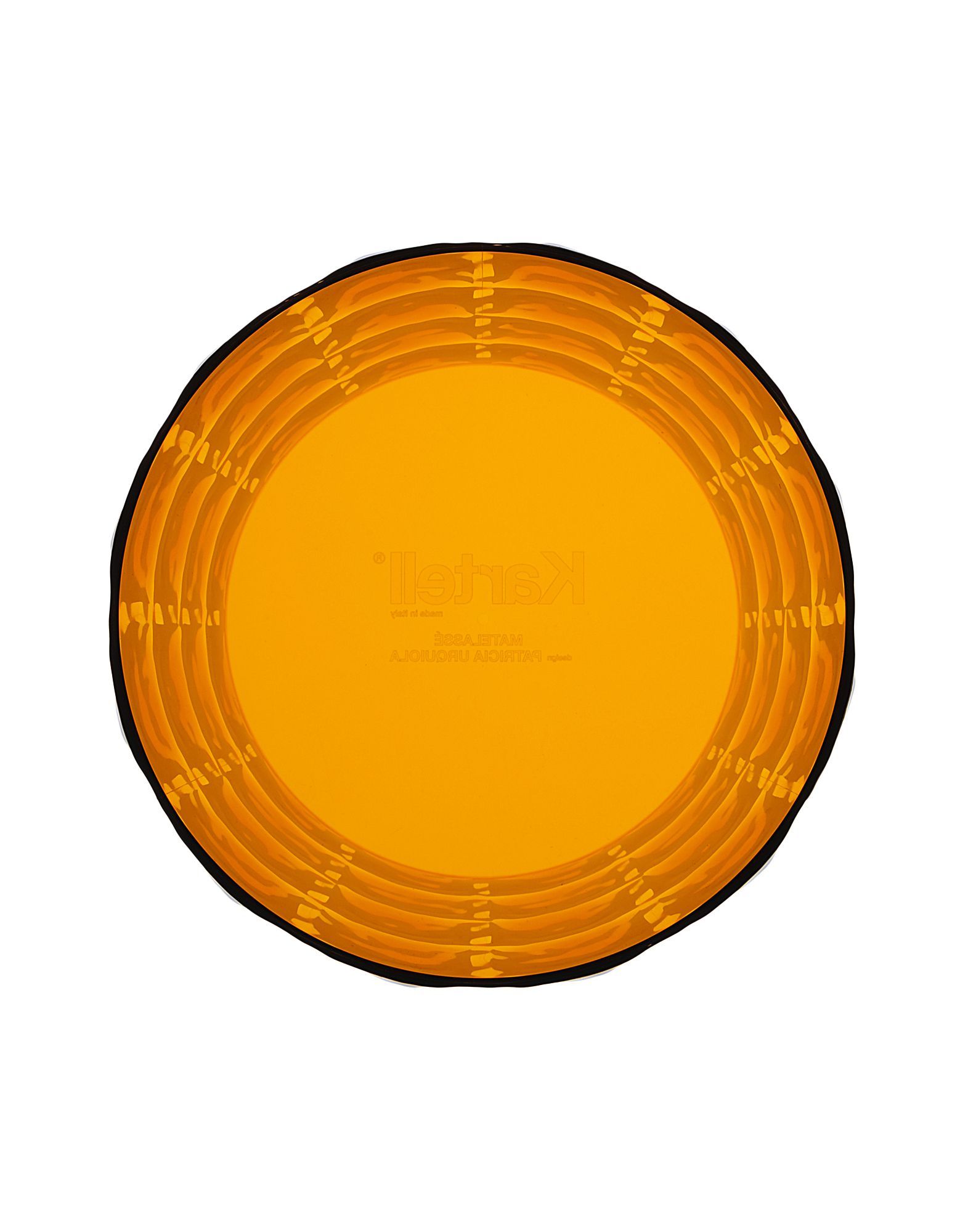 その他 KARTELL MATELASSE Container Amber Kartell Vases & Maxi Vases MATELASSE' AMBER | Kartell