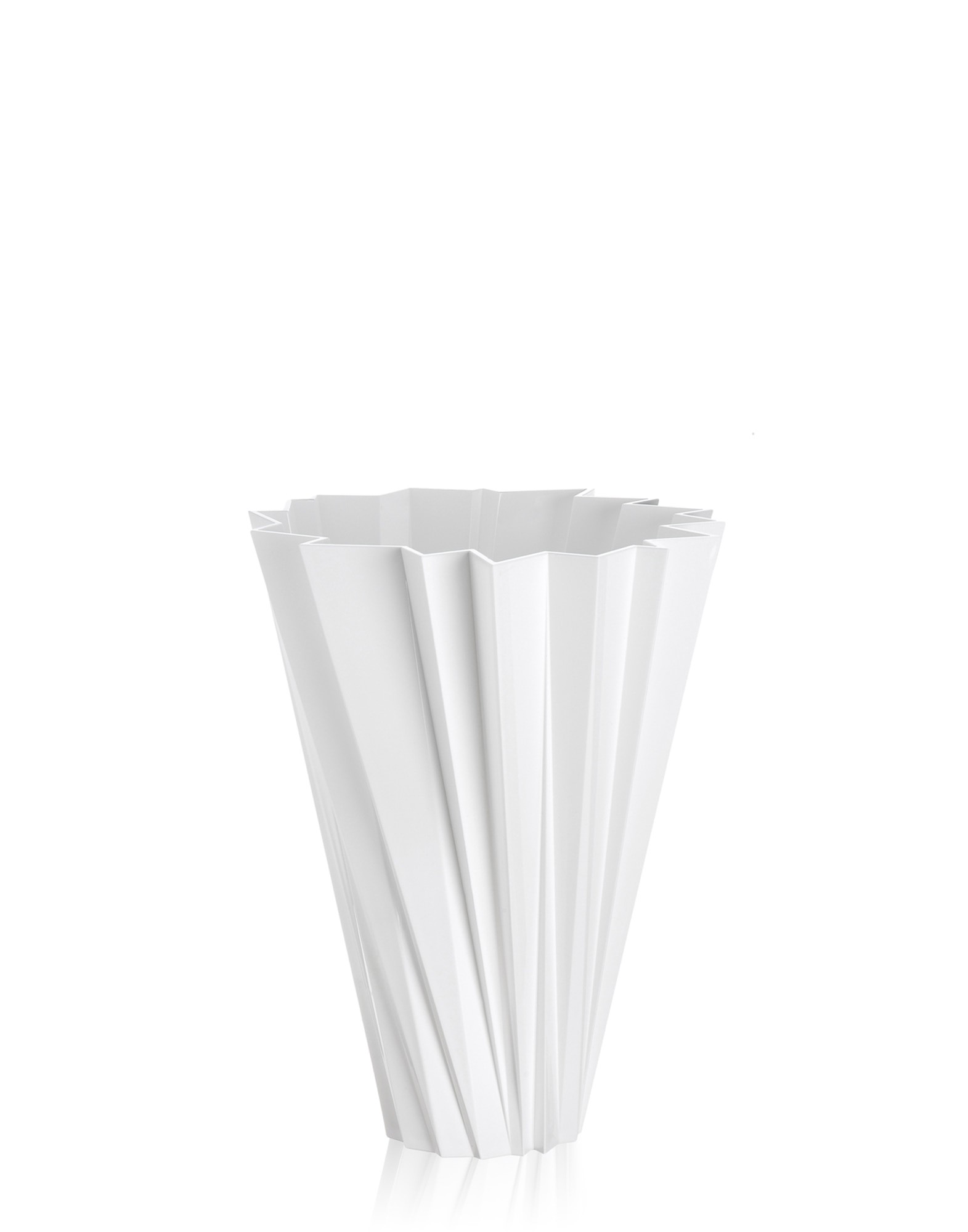 カルテル(Kartell)フラワーベース JELLY グロッシーホワイト Kartell Jelly Vase - 2Modern