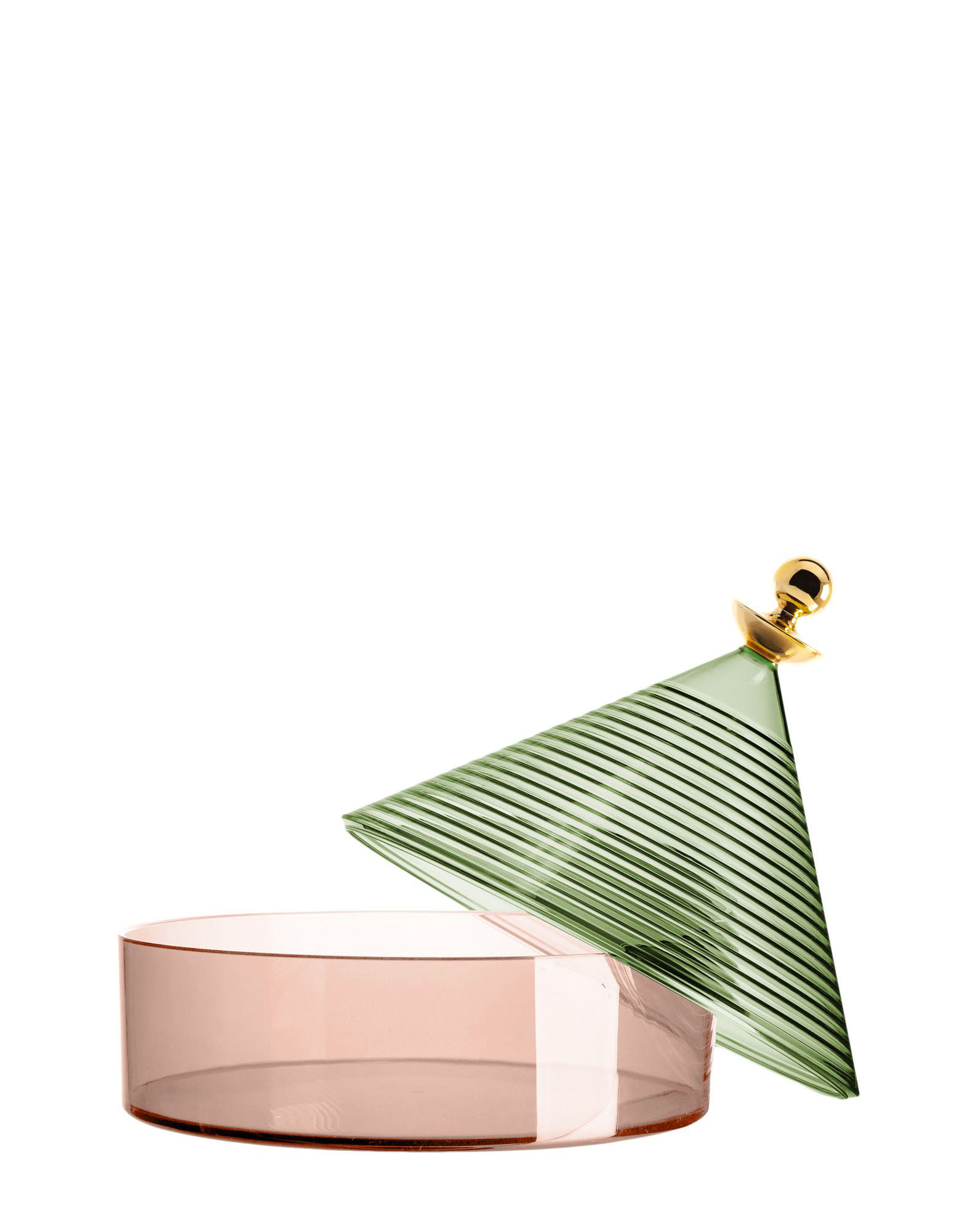 Kartell Centres de Table TRULLO VERT SAUGE/ROSE | Kartell