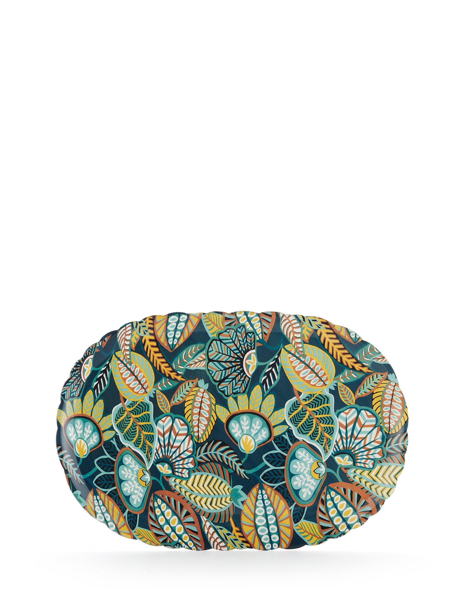 Kartell Trays JELLIES LIBERTY TRAY HARVEST TIME INK-OCHRE GREEN