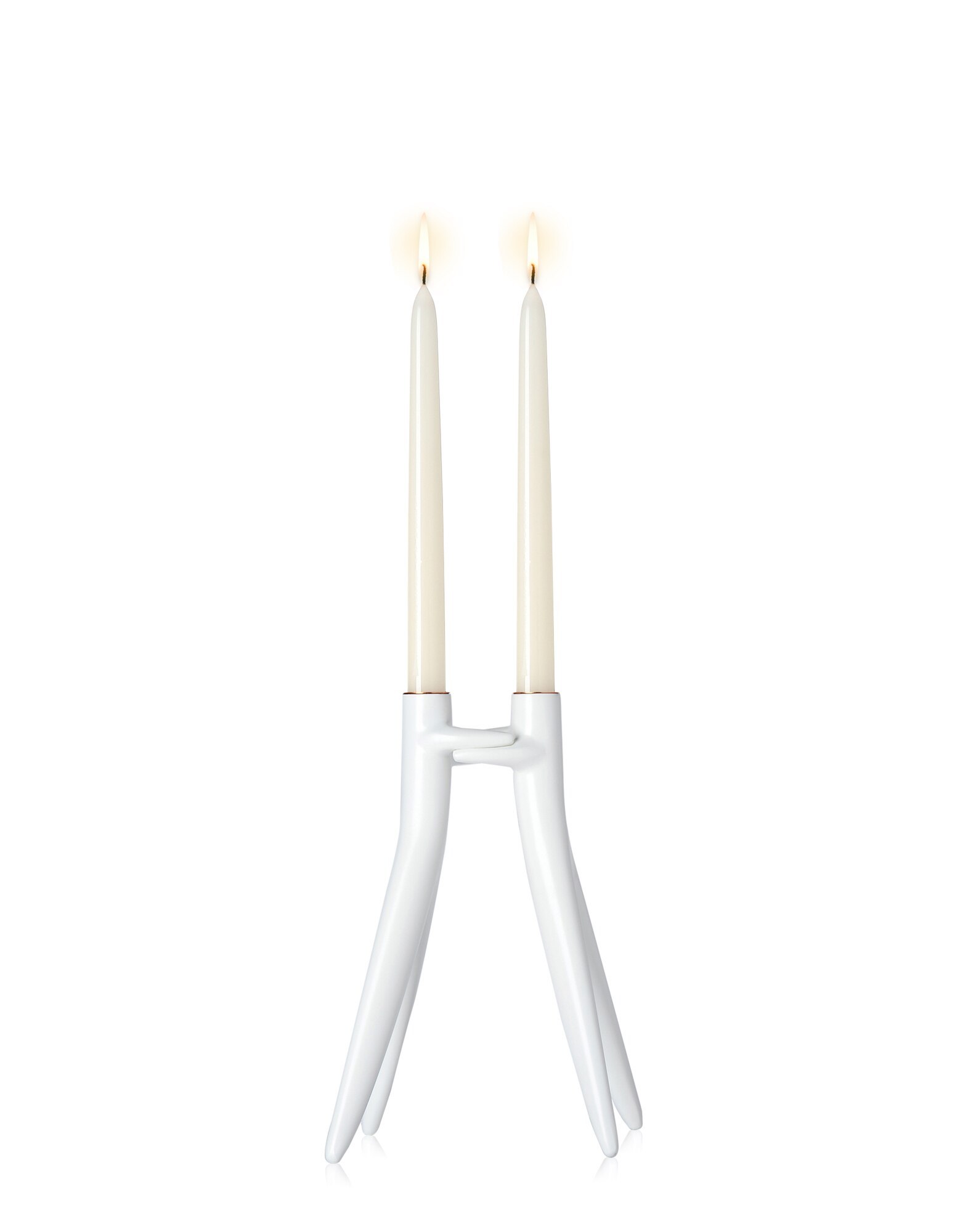 Kartell Candelabra ABBRACCIAIO WHITE | Kartell