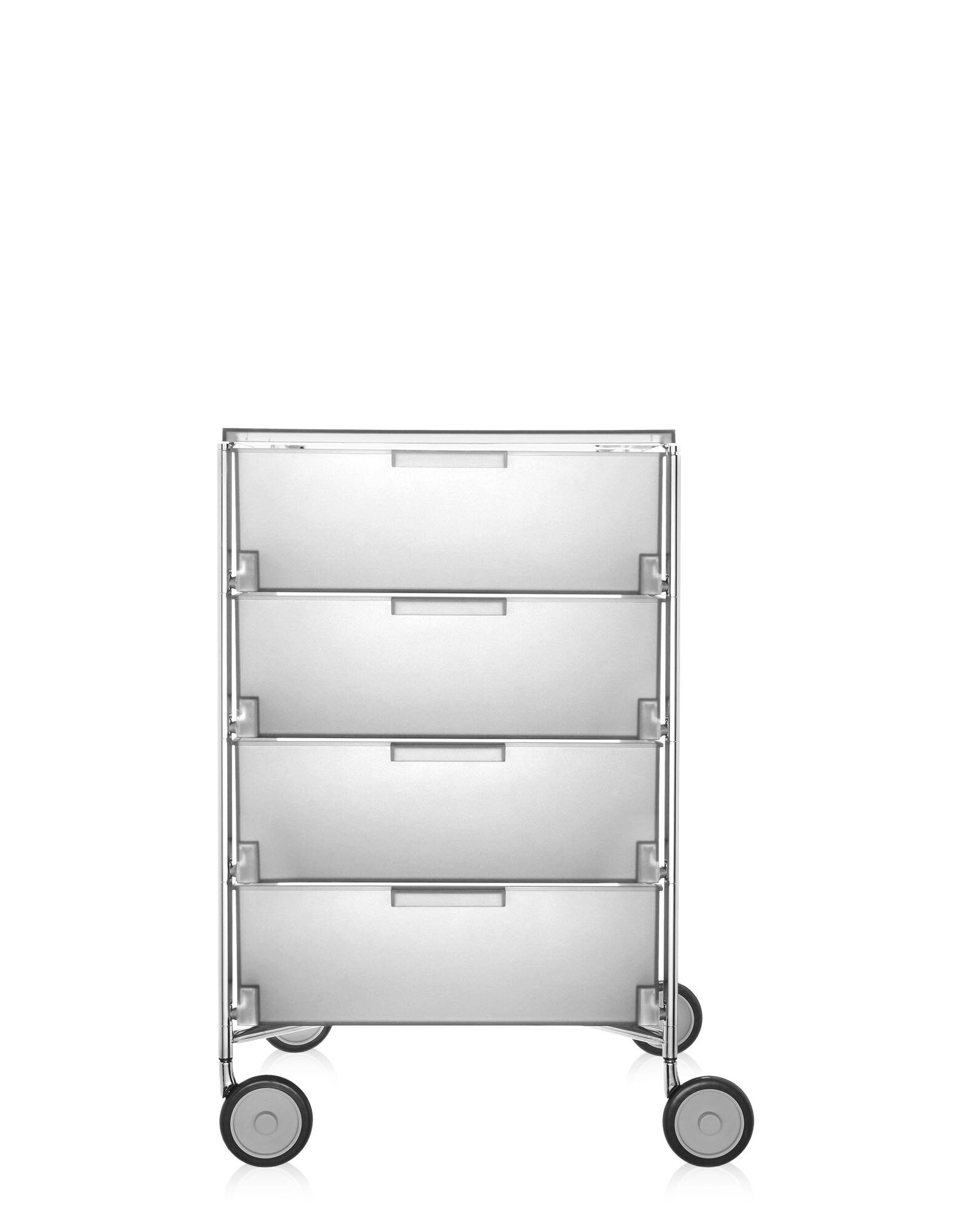 Kartell Mobil MOBIL 4 drawers with wheels ICE | Kartell