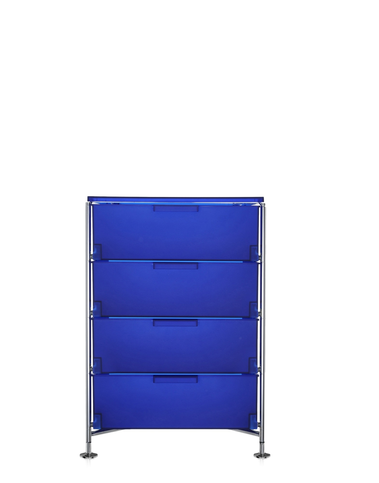 Kartell Mobil MOBIL 4 drawers with feet COBALT BLUE | Kartell