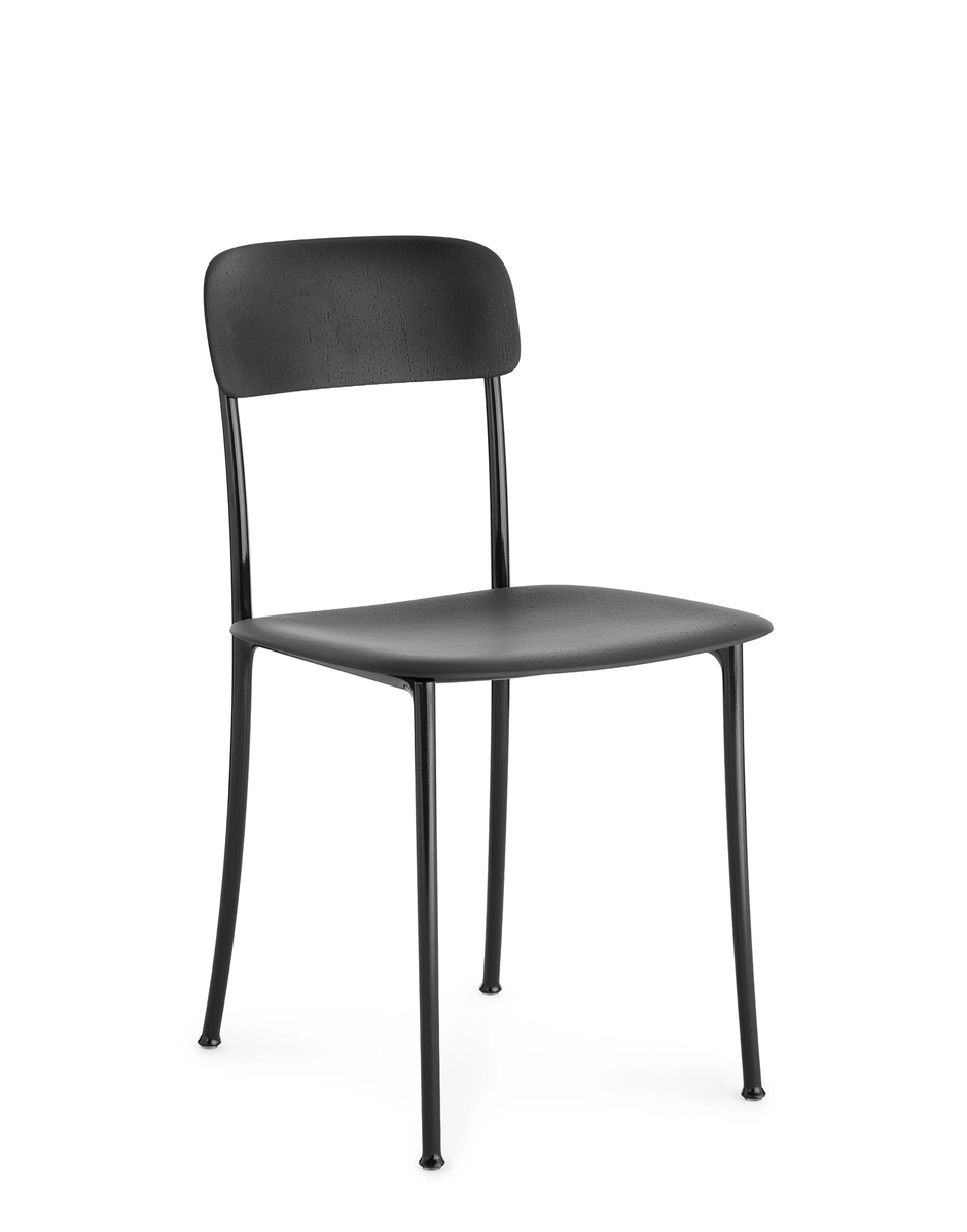 Kartell SAVOIA Wooden Chair DARK WOOD/ANTHRACITE KAR02405SA_1