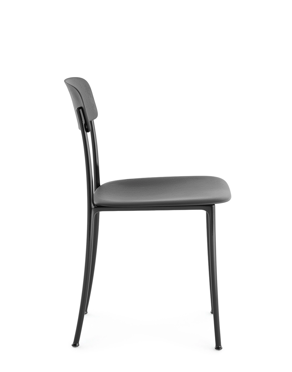 Kartell SAVOIA Wooden Chair DARK WOOD/ANTHRACITE KAR02405SA_2