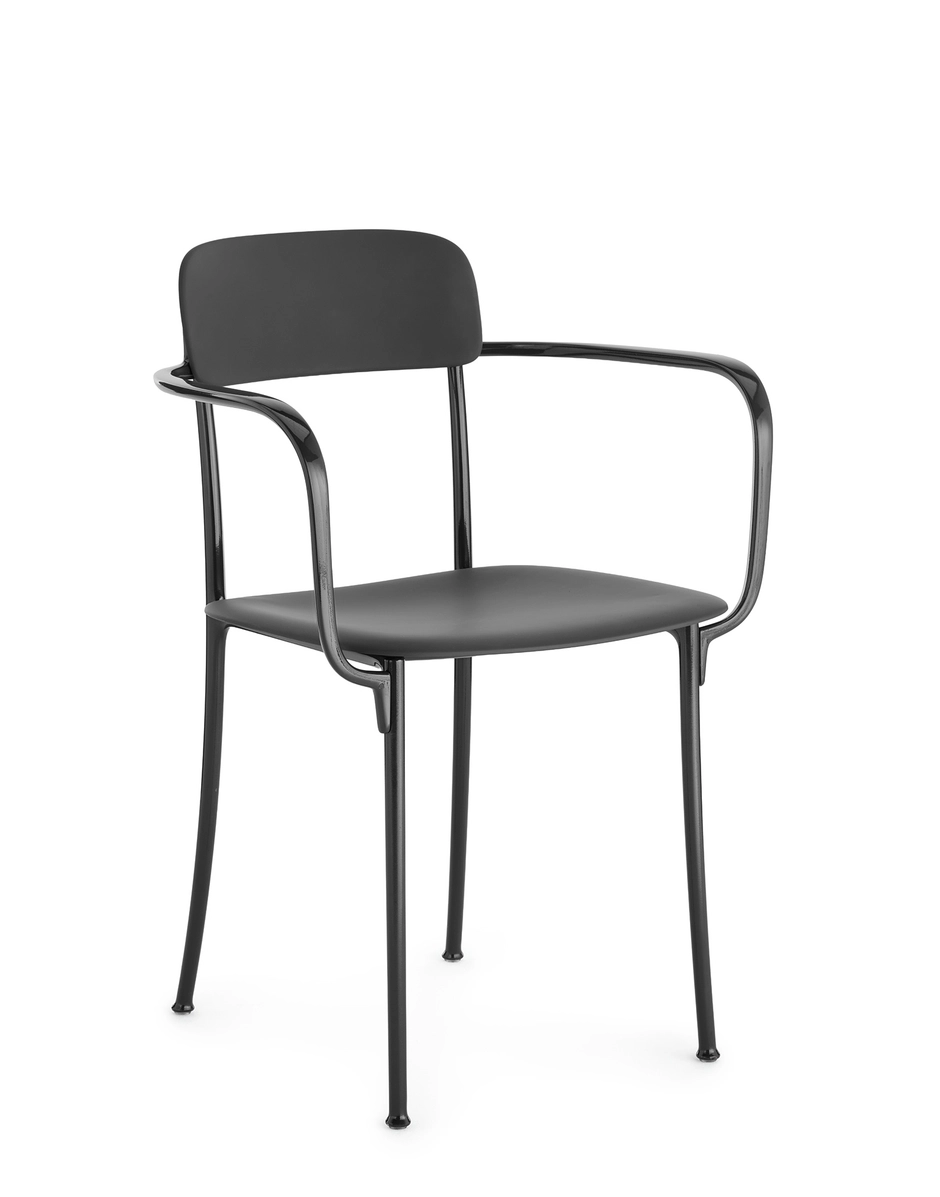 Kartell SAVOIA Small Armchair ANTHRACITE KAR02806AN_1