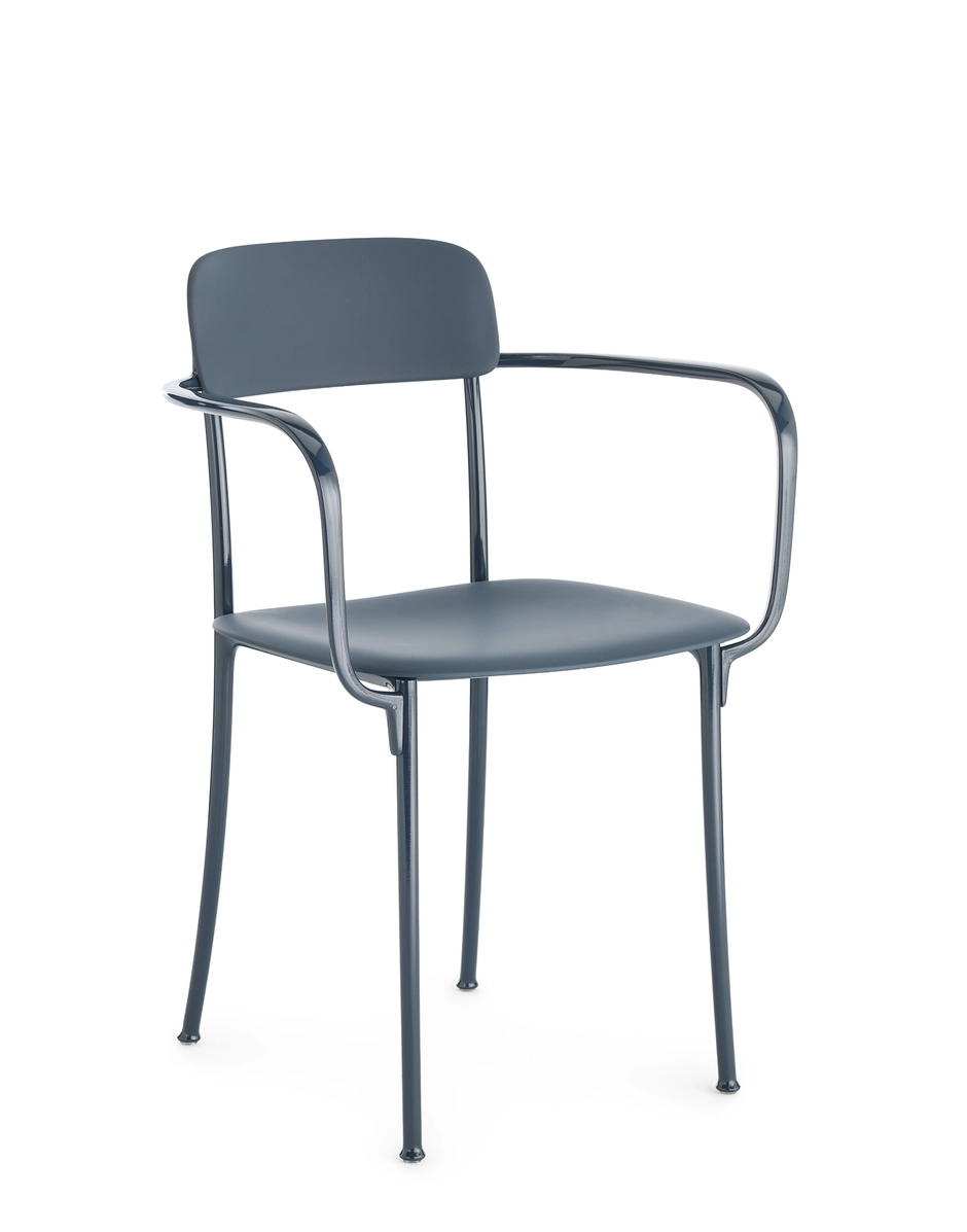 Kartell SAVOIA Small Armchair BLUE KAR02806BL_1