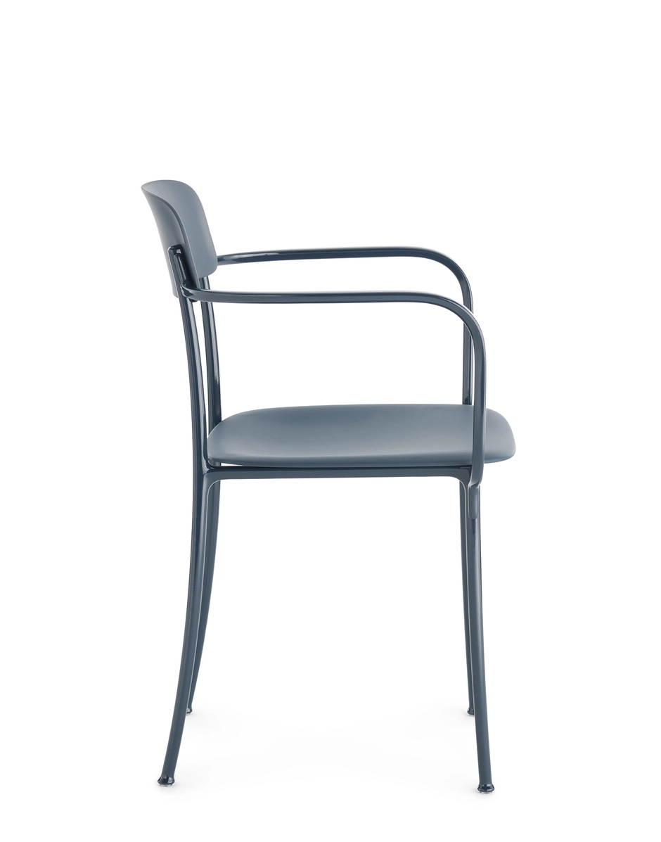 Kartell SAVOIA Small Armchair BLUE KAR02806BL_2