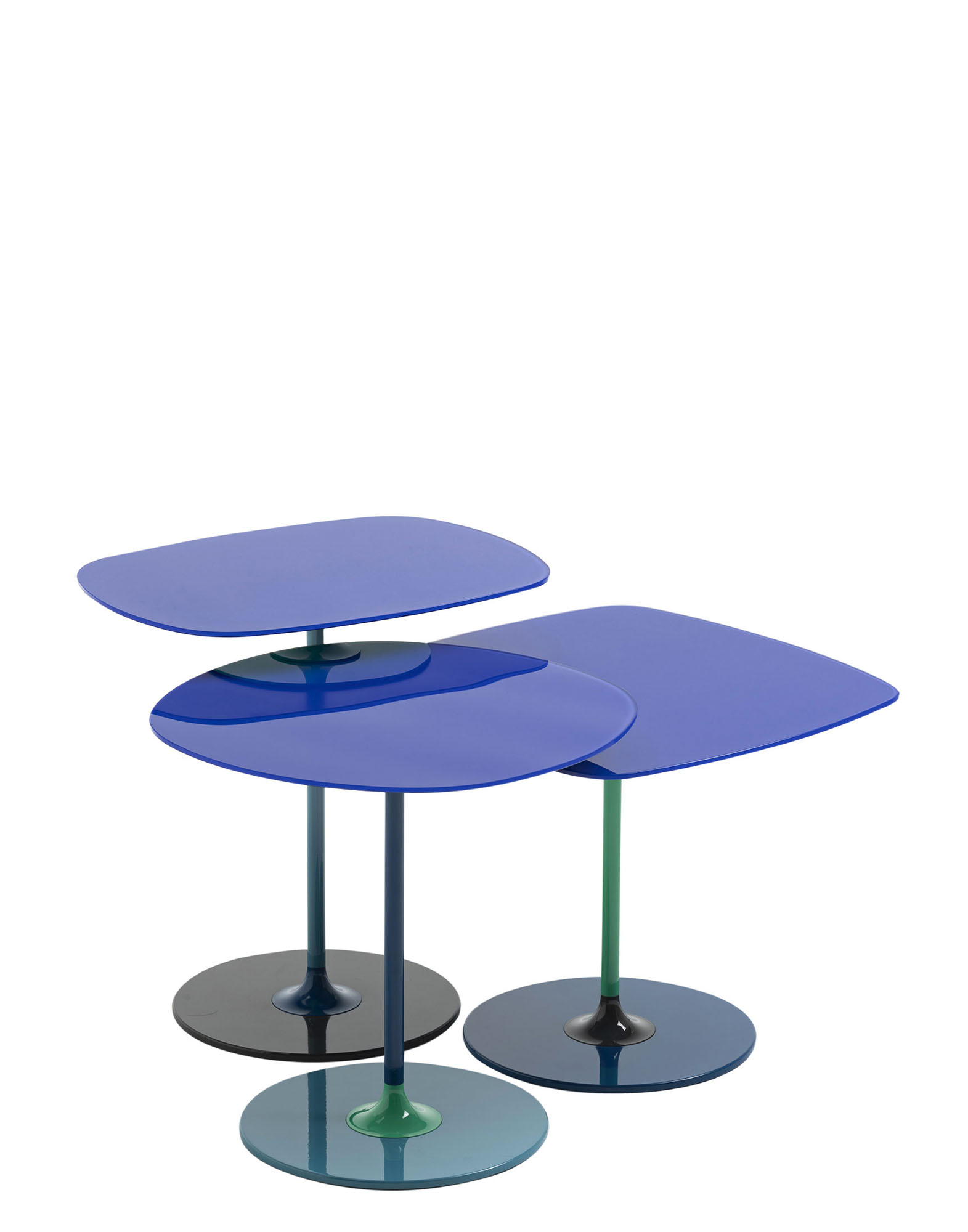 blue occasional table