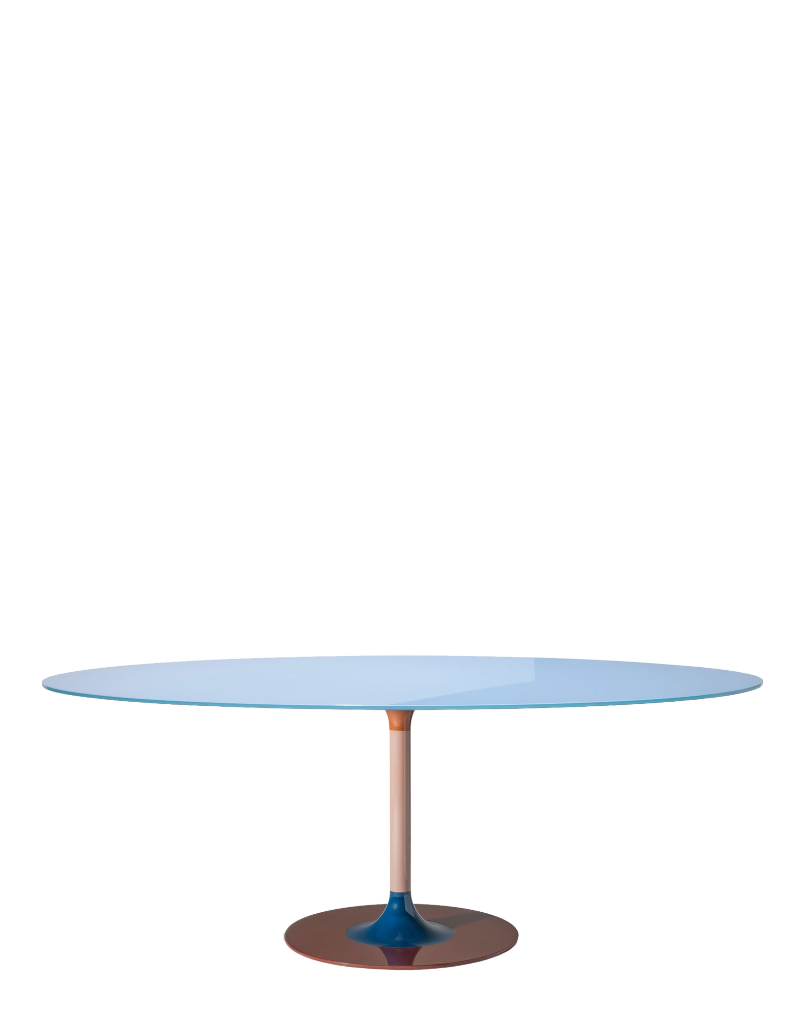 Kartell Tables THIERRY XXL Oval LIGHT BLUE | Kartell
