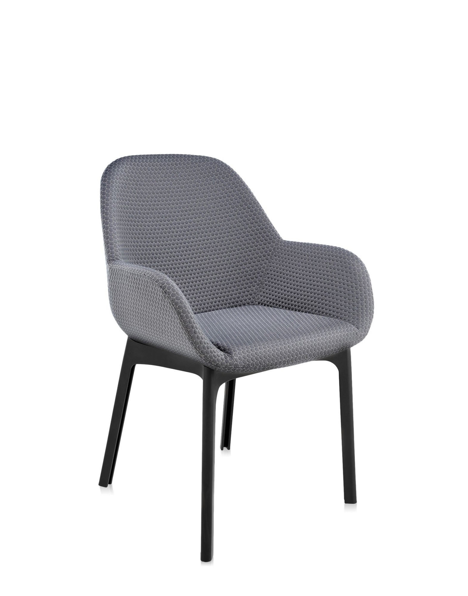 Kartell Small Armchairs CLAP BLACK/GRAPHITE | Kartell