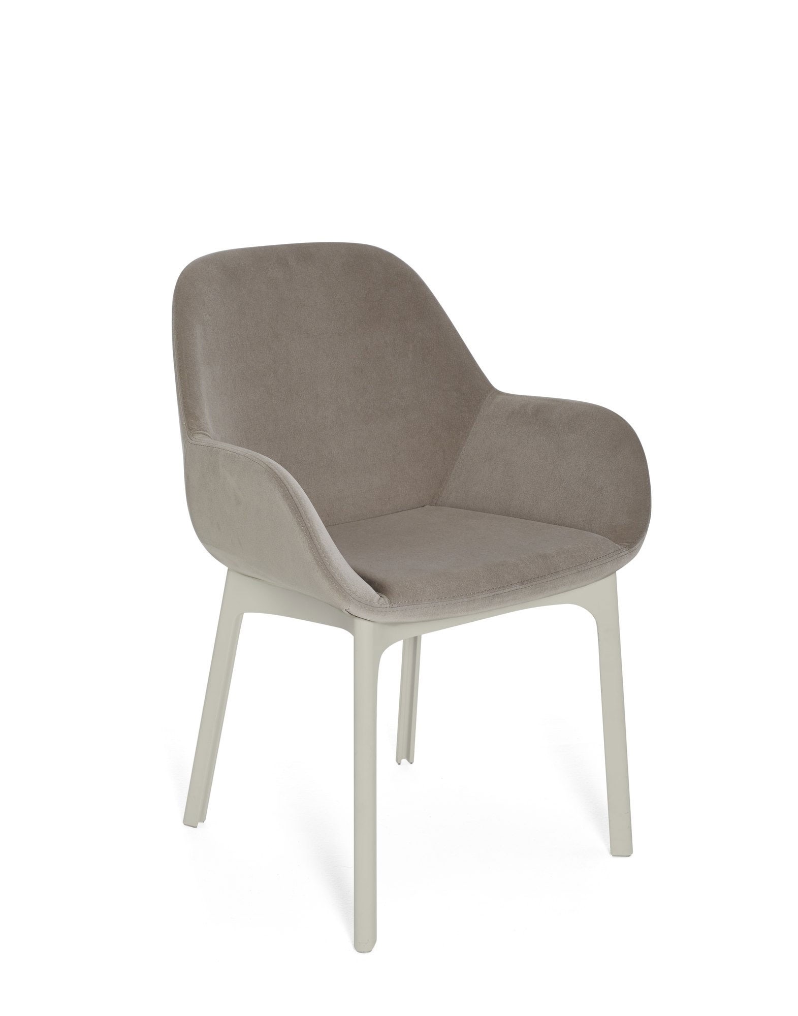 Kartell Small Armchairs CLAP AQUACLEAN ECRU | Kartell