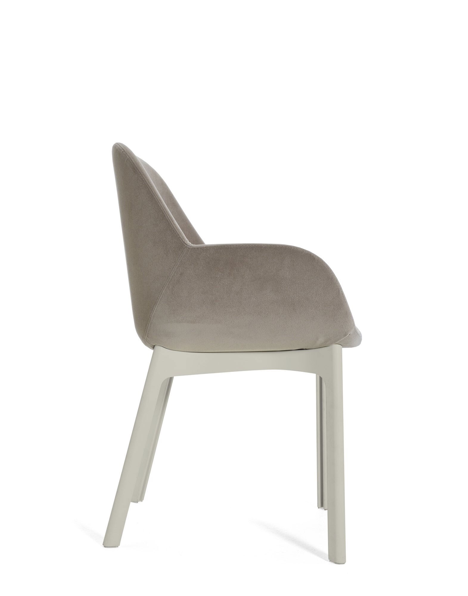 Kartell Small Armchairs CLAP AQUACLEAN ECRU | Kartell