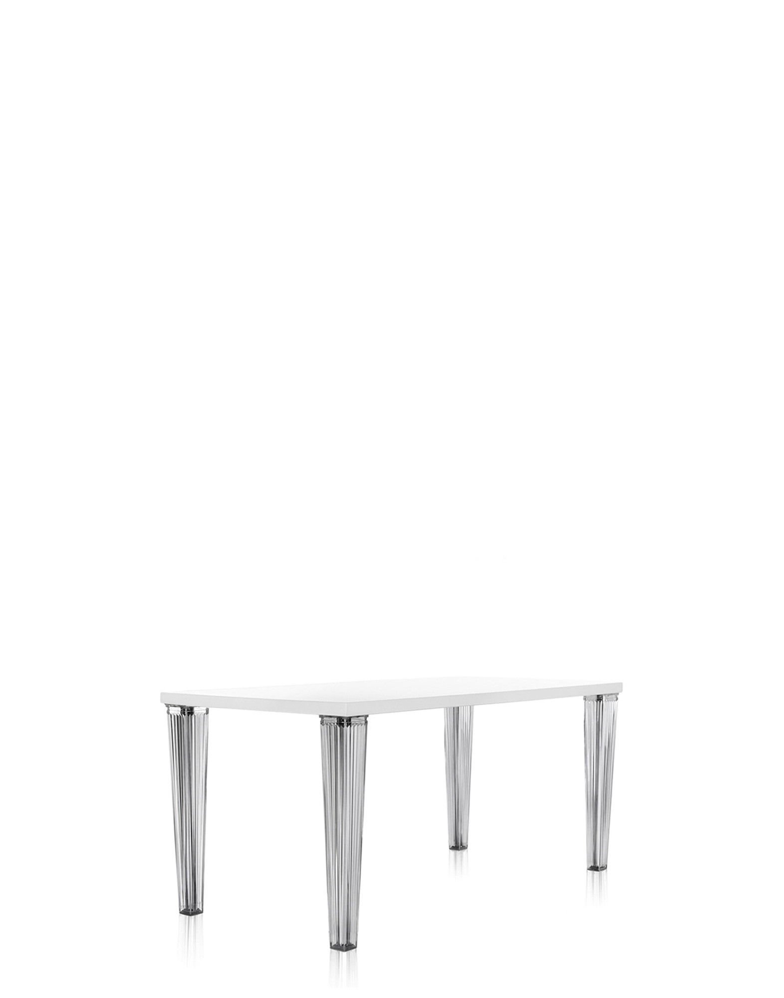 Kartell Tables TOP TOP glass WHITE | Kartell