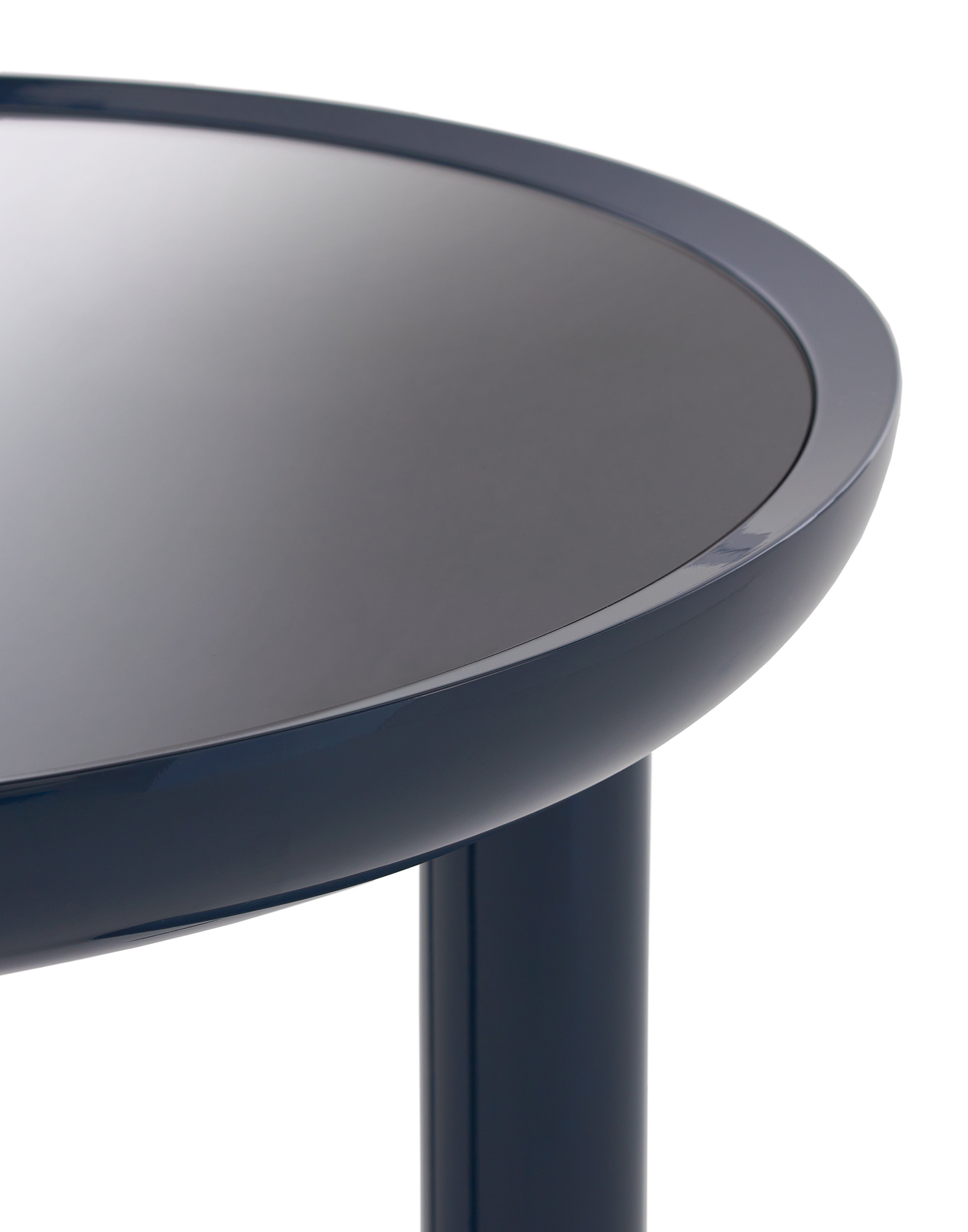 Kartell Coffee Tables K-TOP SMOKED MIRROR/BLUE | Kartell