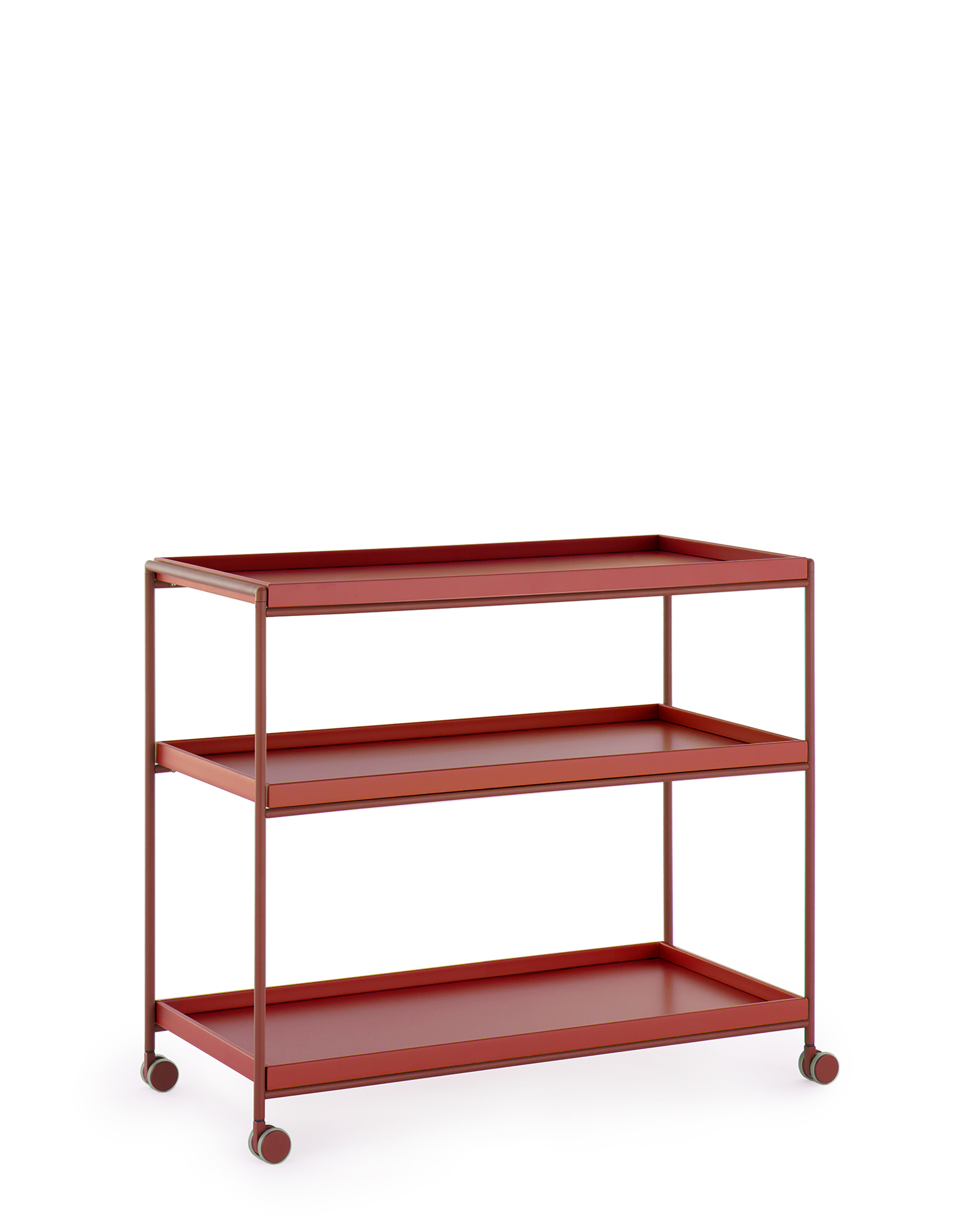 ヴィンテージ　Kartell 赤いトレー 8490 Made in Italy Trolleys | Kartell
