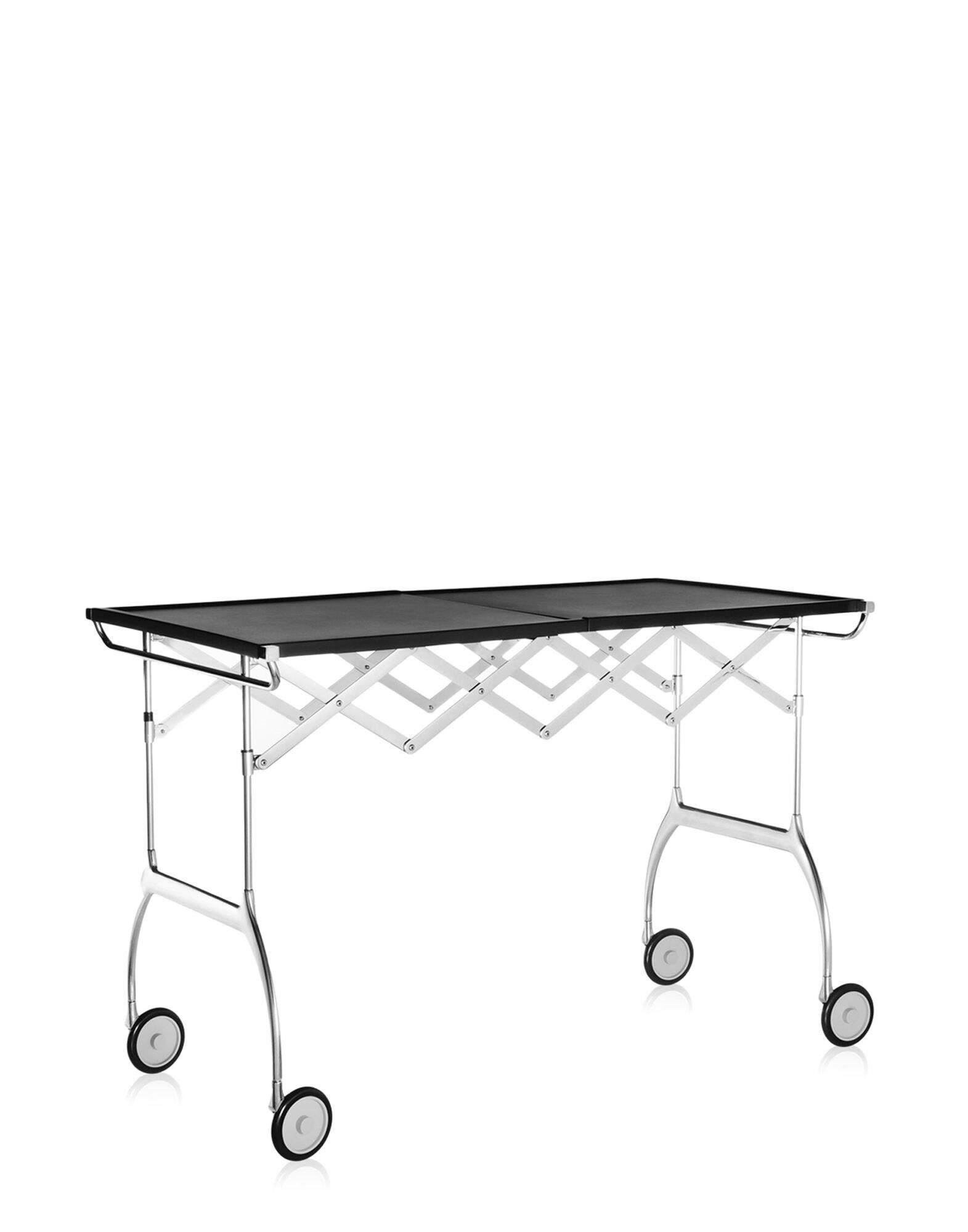 Kartell Trolleys BATTISTA METALLIZED BLACK | Kartell