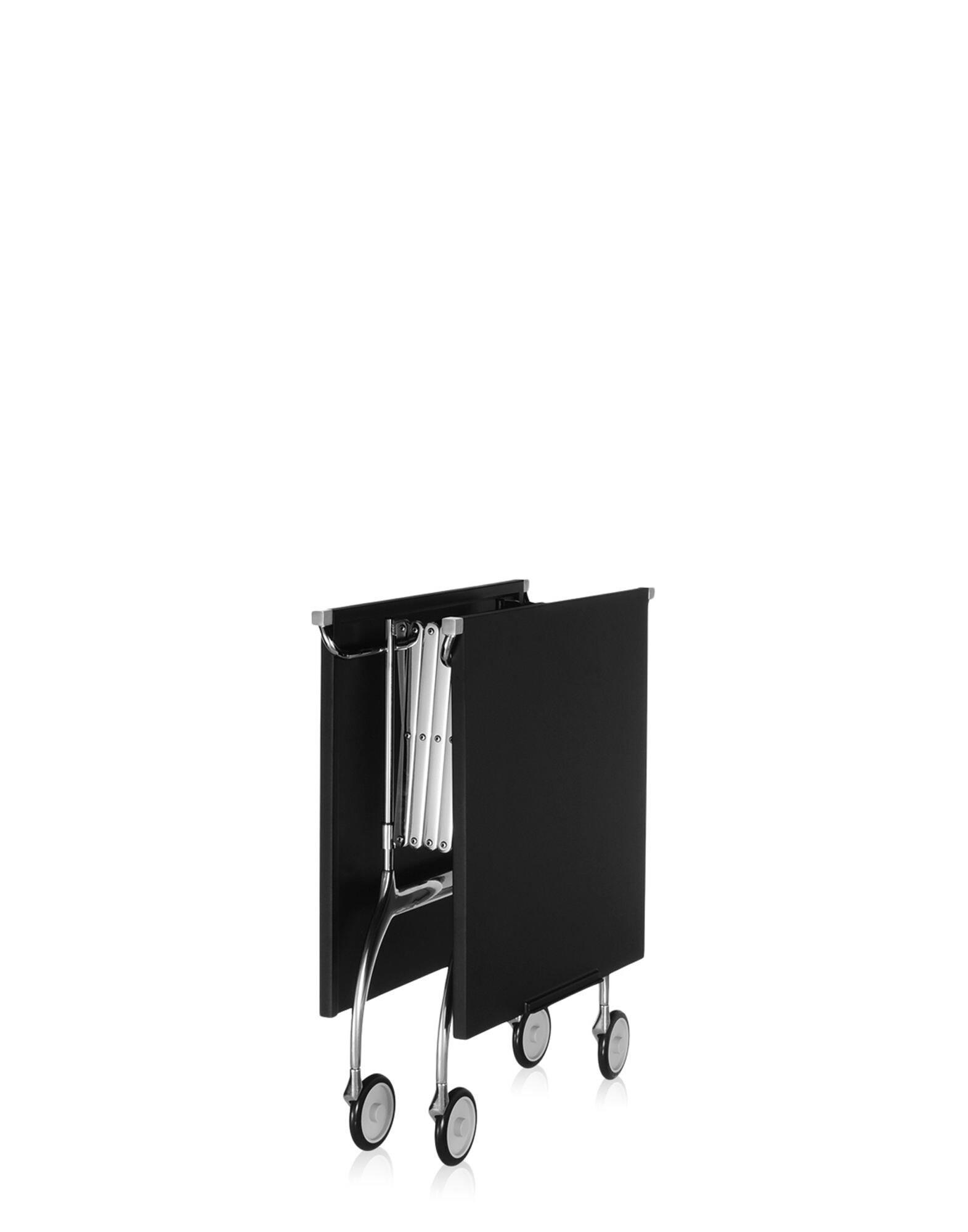 Kartell Trolleys BATTISTA METALLIZED BLACK | Kartell