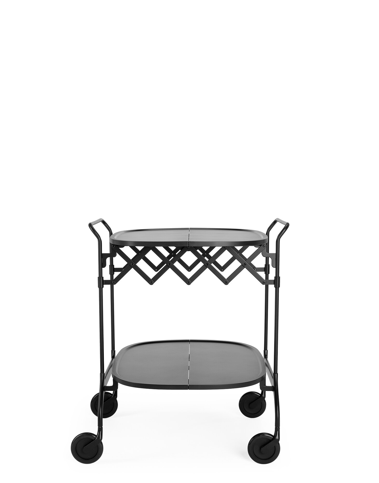 Kartell Trolleys GASTONE MAT BLACK | Kartell