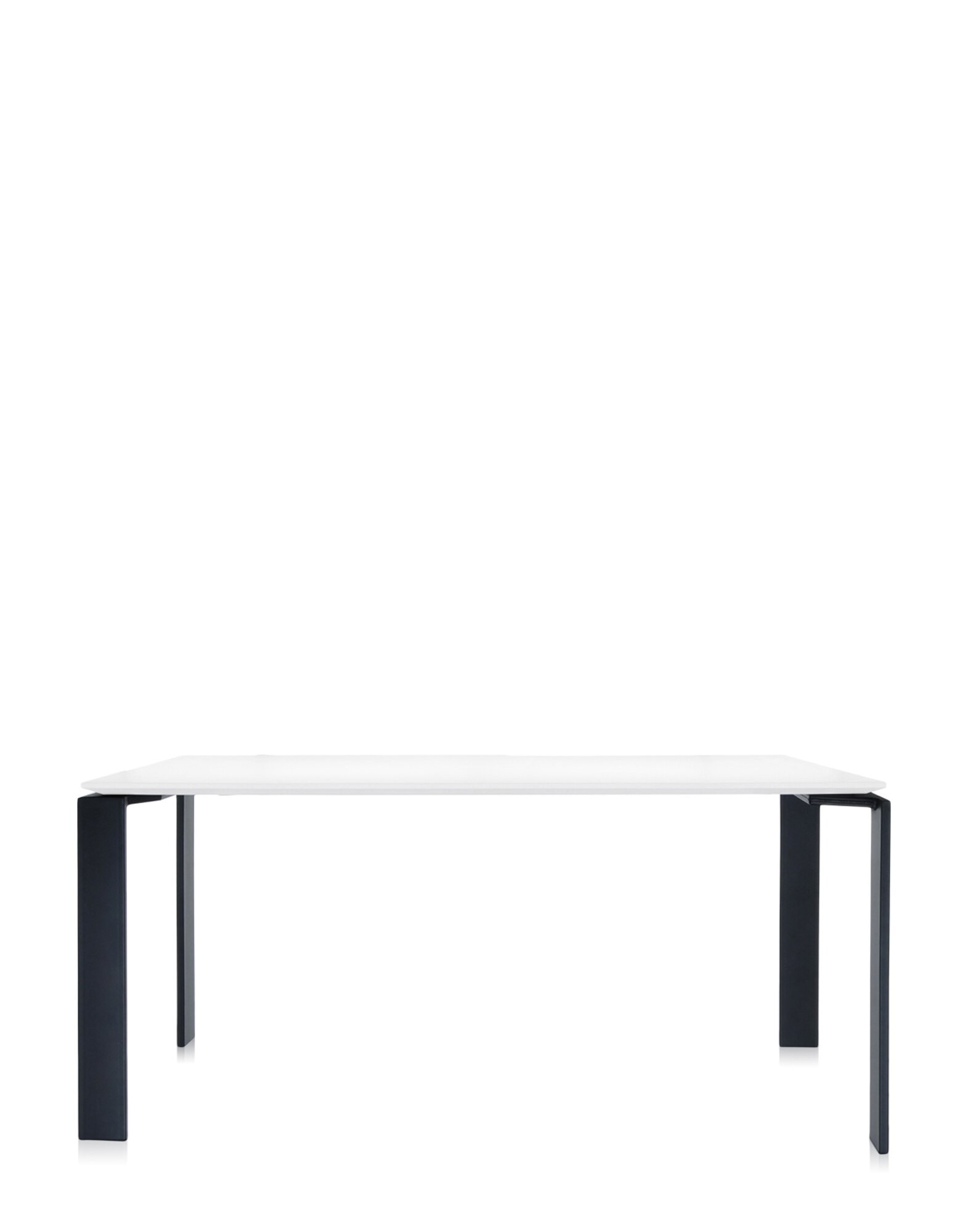 Kartell Desks FOUR SOFT TOUCH BLACK/WHITE | Kartell