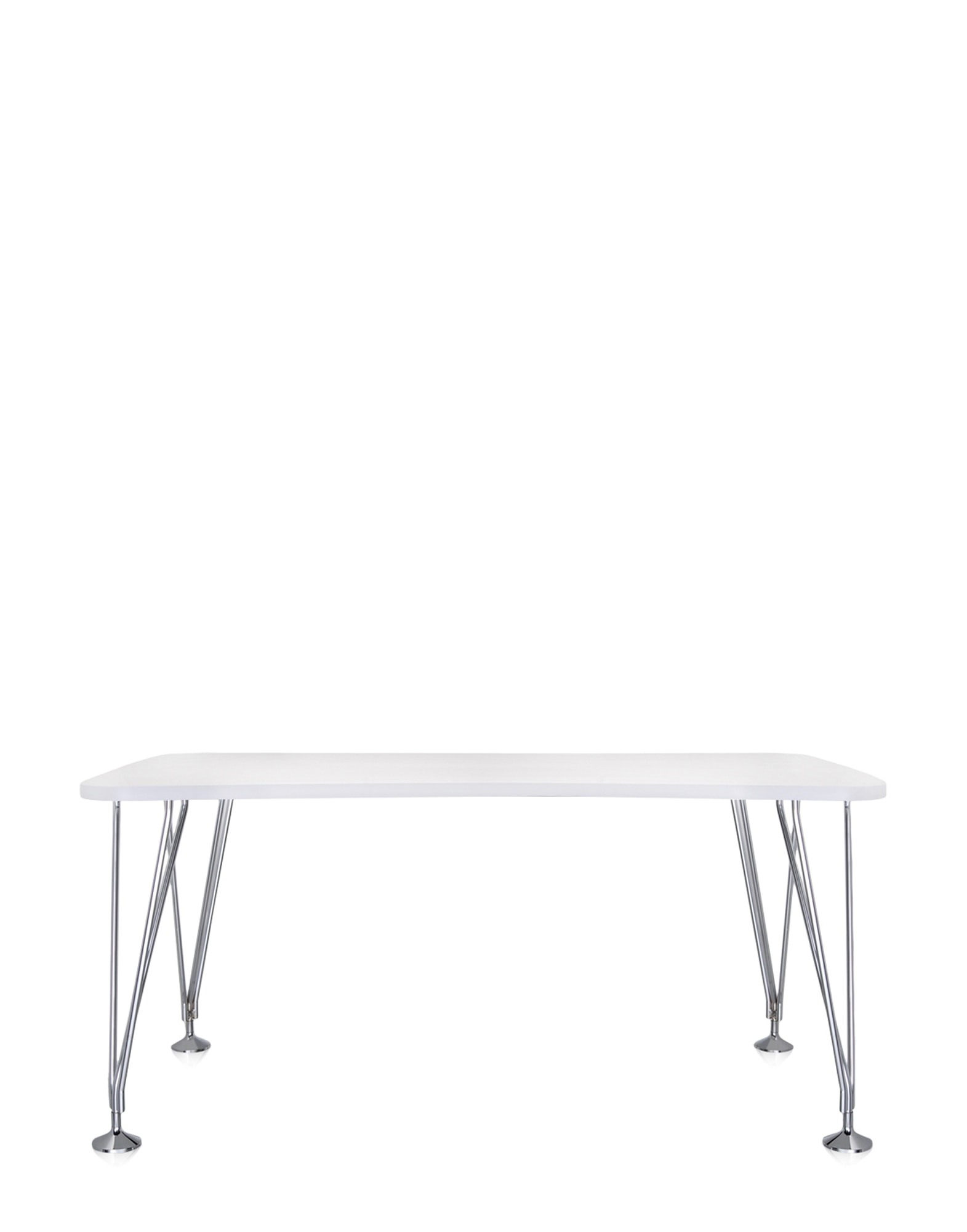 Kartell風　ホワイト マガジンラック kartell カルテル front page マガジンラック・ブックスタンド 【公式