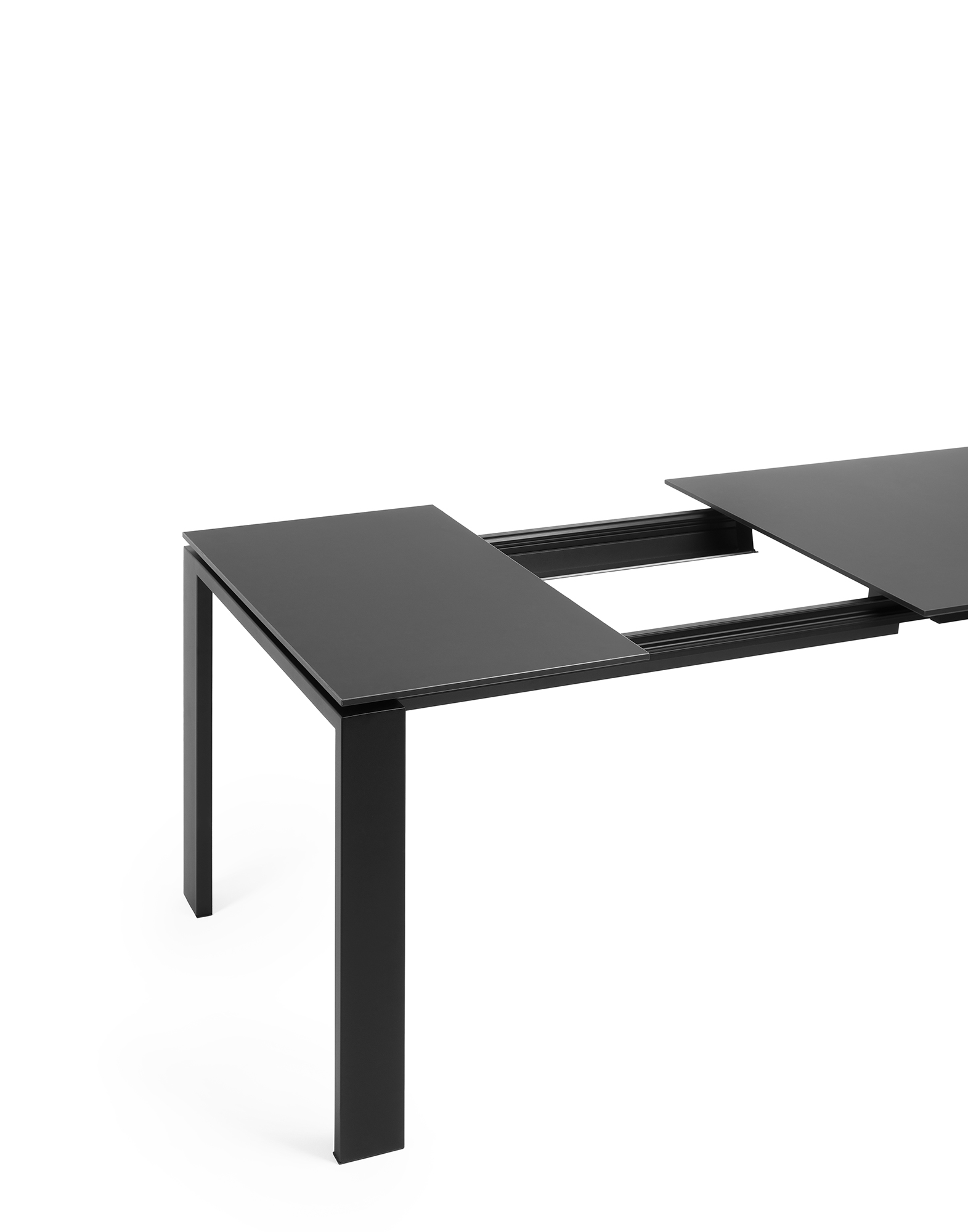 Kartell Tables FOUR EXTENDABLE BLACK | Kartell