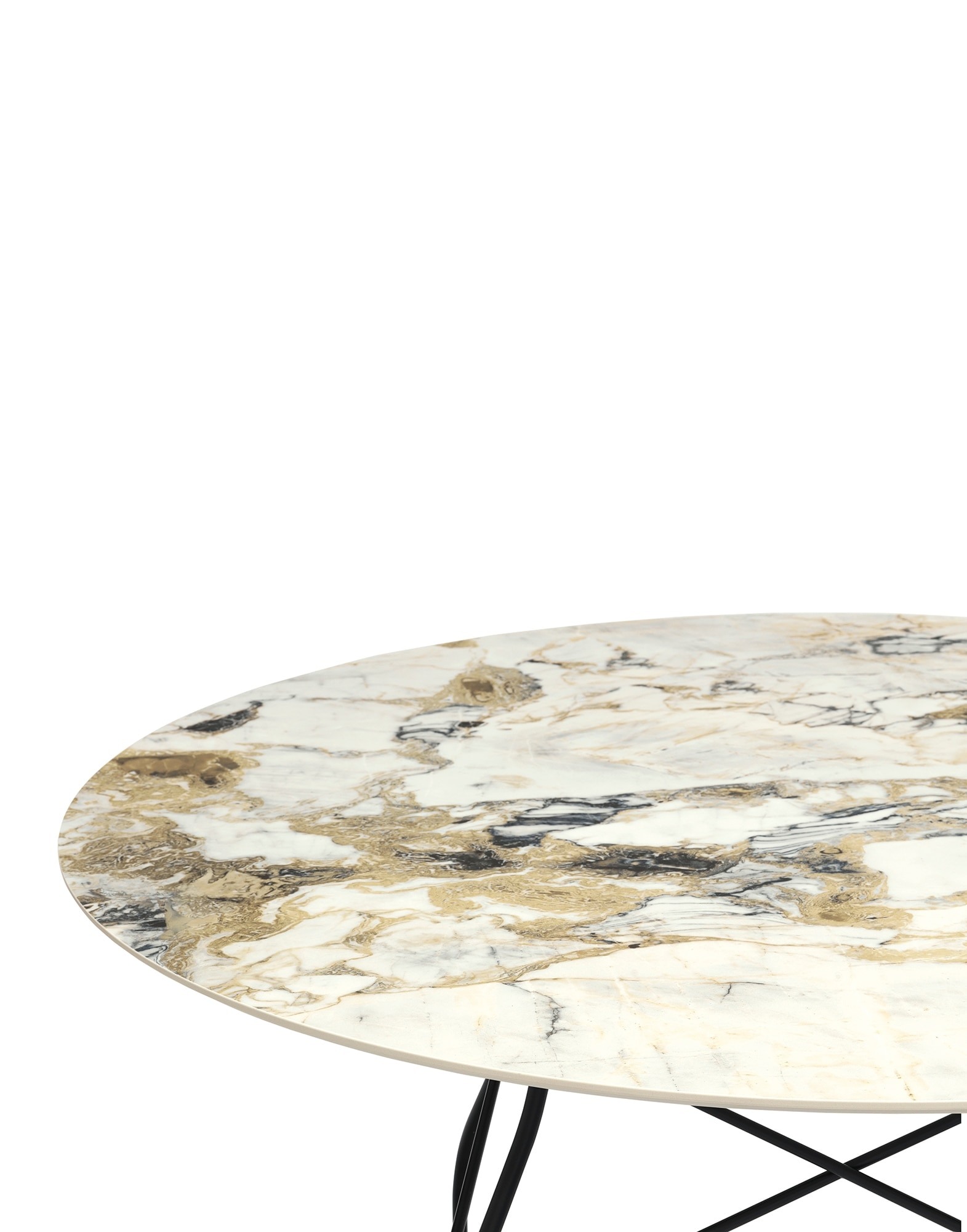 Kartell Tables GLOSSY Round SYMPHONIE | Kartell
