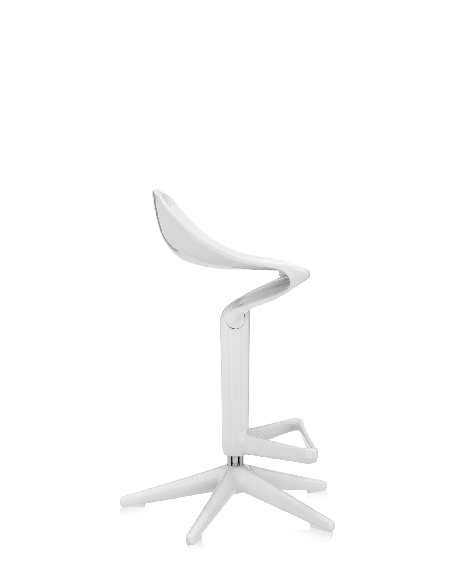 カルテル Kartell スツール 2脚セット SPOON スプーン 白 ホワイト 新しい待機用スツールはカルテルのスプーン・スツール！ - 【公式