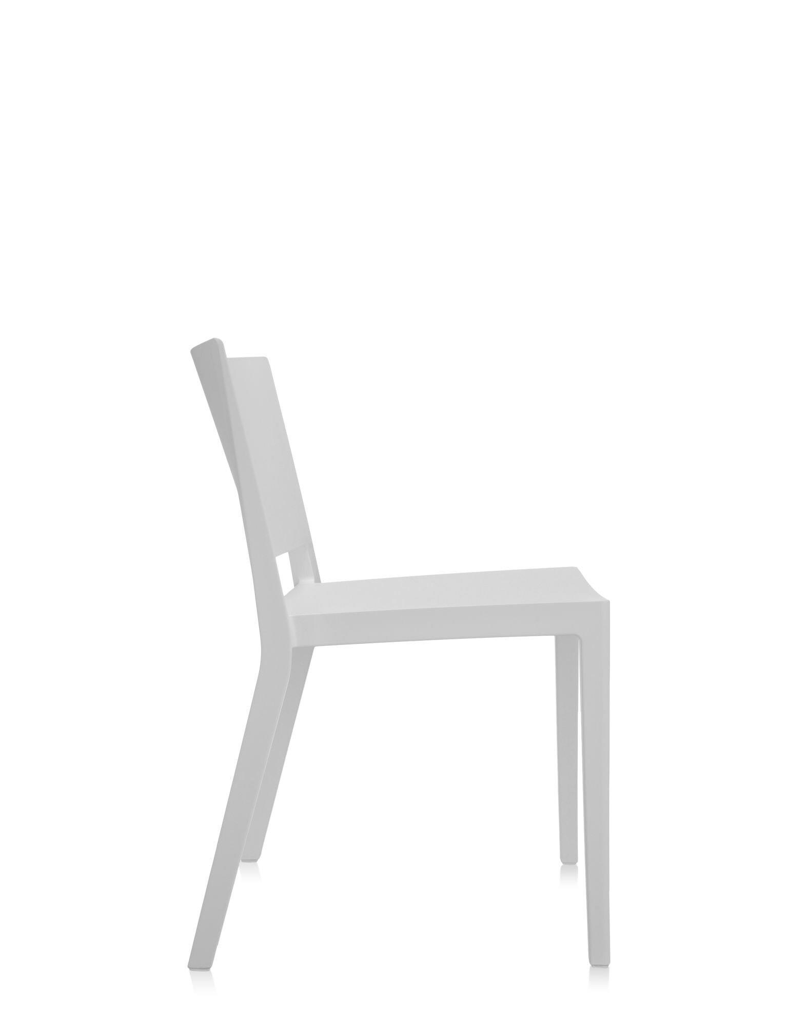 Kartell Chairs LIZZ MAT (2 chairs) WHITE | Kartell