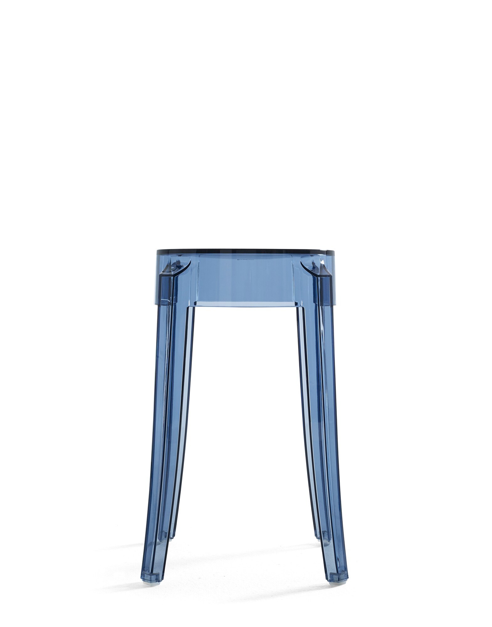 Kartell Stools CHARLES GHOST 46 cm (2 stools) POWDER | Kartell