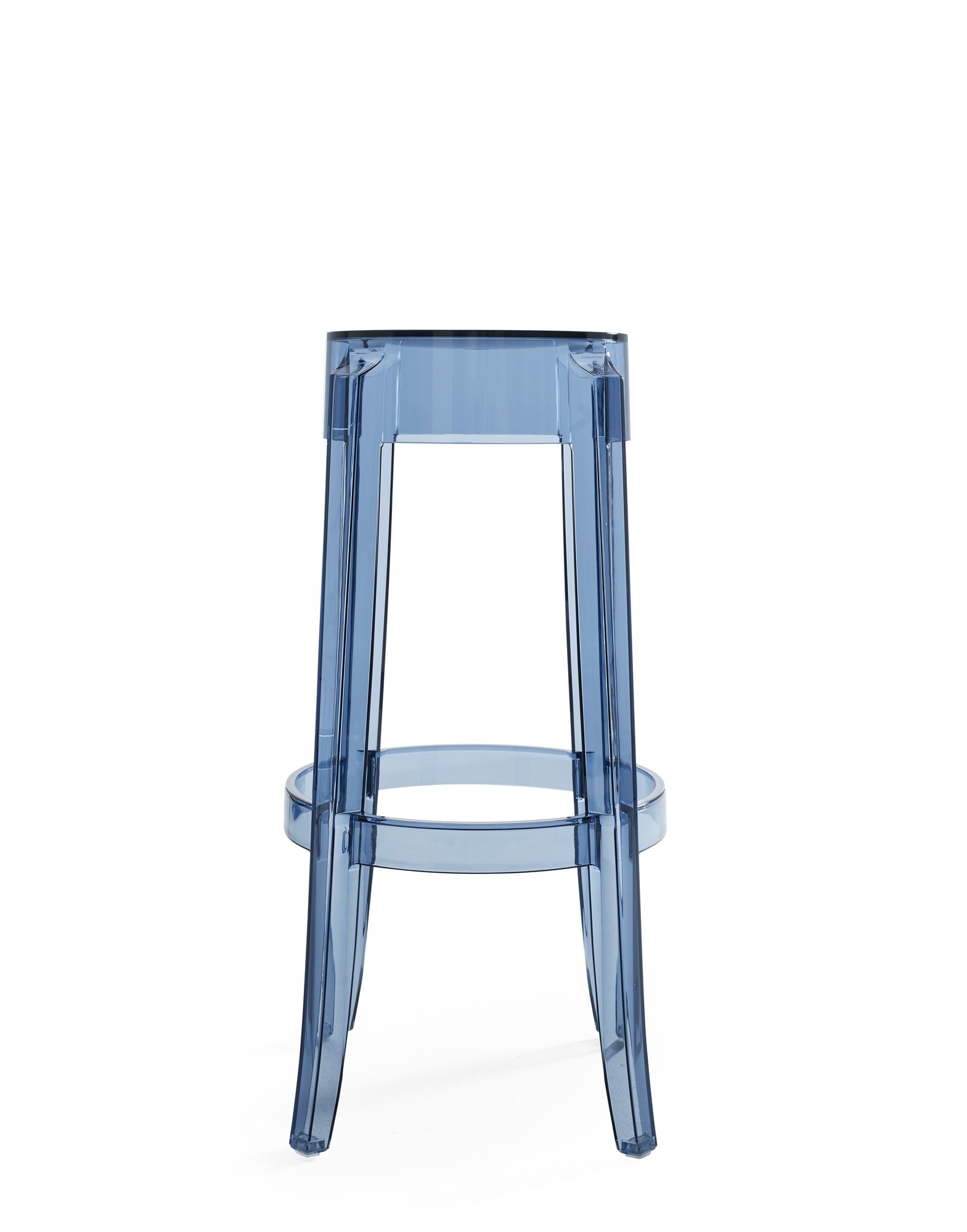 Kartell Stools CHARLES GHOST 75 cm (2 stools) POWDER | Kartell