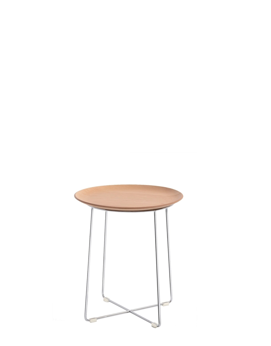Kartell AL WOOD LIGHT WOOD STRUCTURE: CHROME KAR04929CC