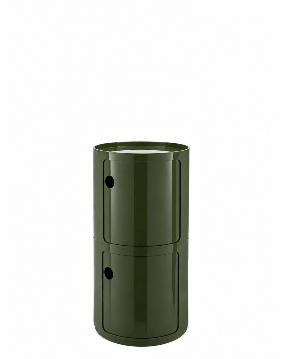 Kartell COMPONIBILI NEW BIG 2 ELEMENTS GREEN KAR0494218