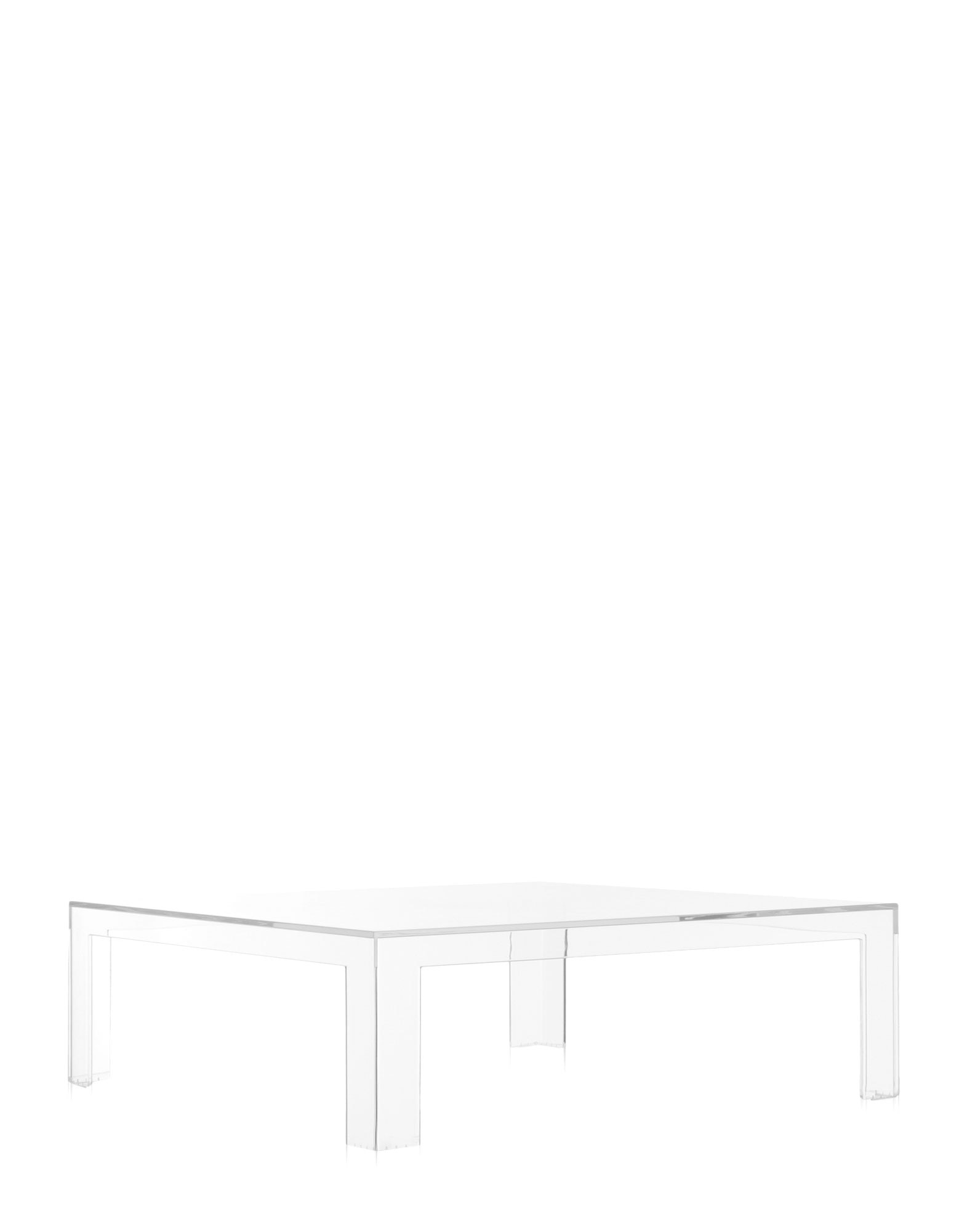 Kartell Coffee Tables INVISIBLE TABLE Low CRYSTAL | Kartell
