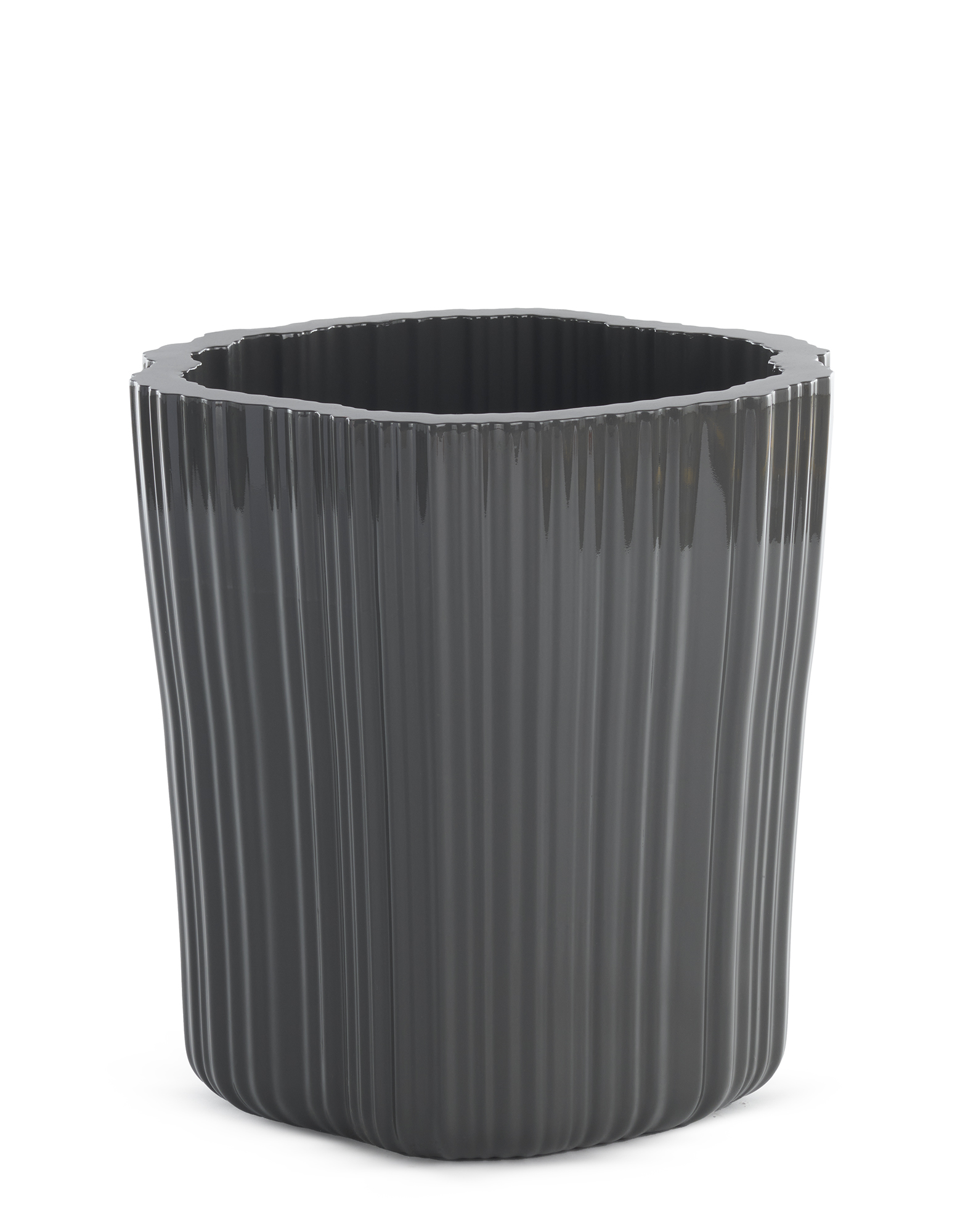 Kartell パニエ　スモーク Kartell Vases & Maxi Vases CORTEZA Cachepot CHARCOAL | Kartell
