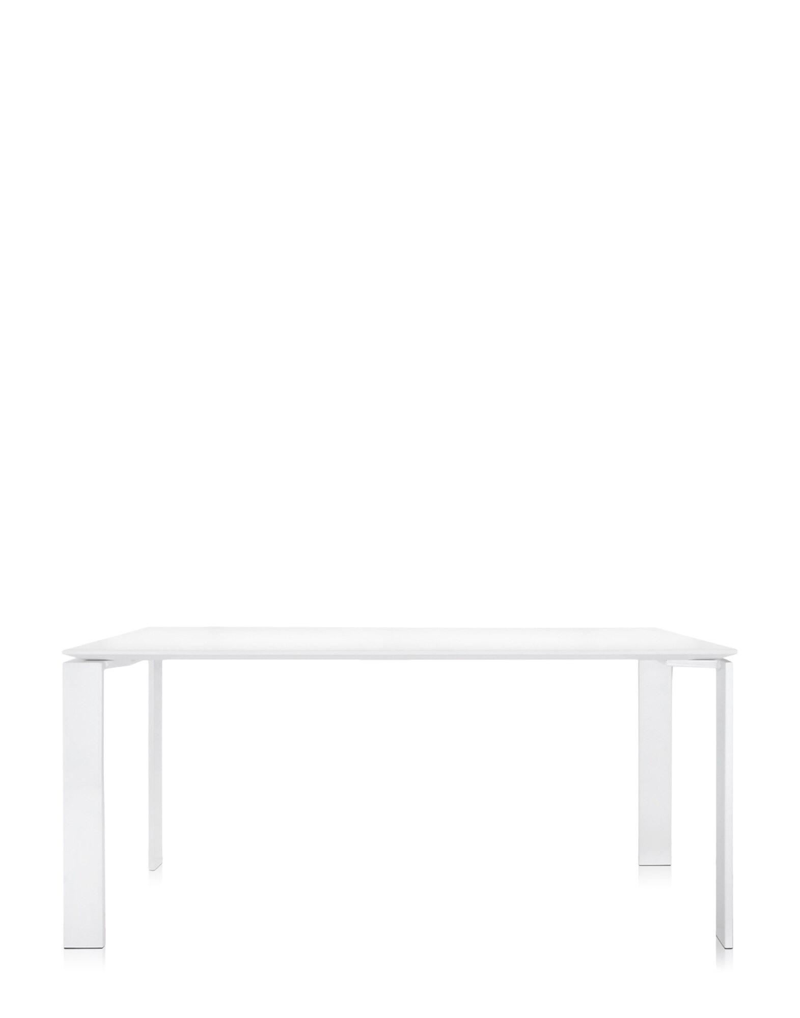 Kartell Tables FOUR OUTDOOR WHITE TOP/WHITE LEG | Kartell