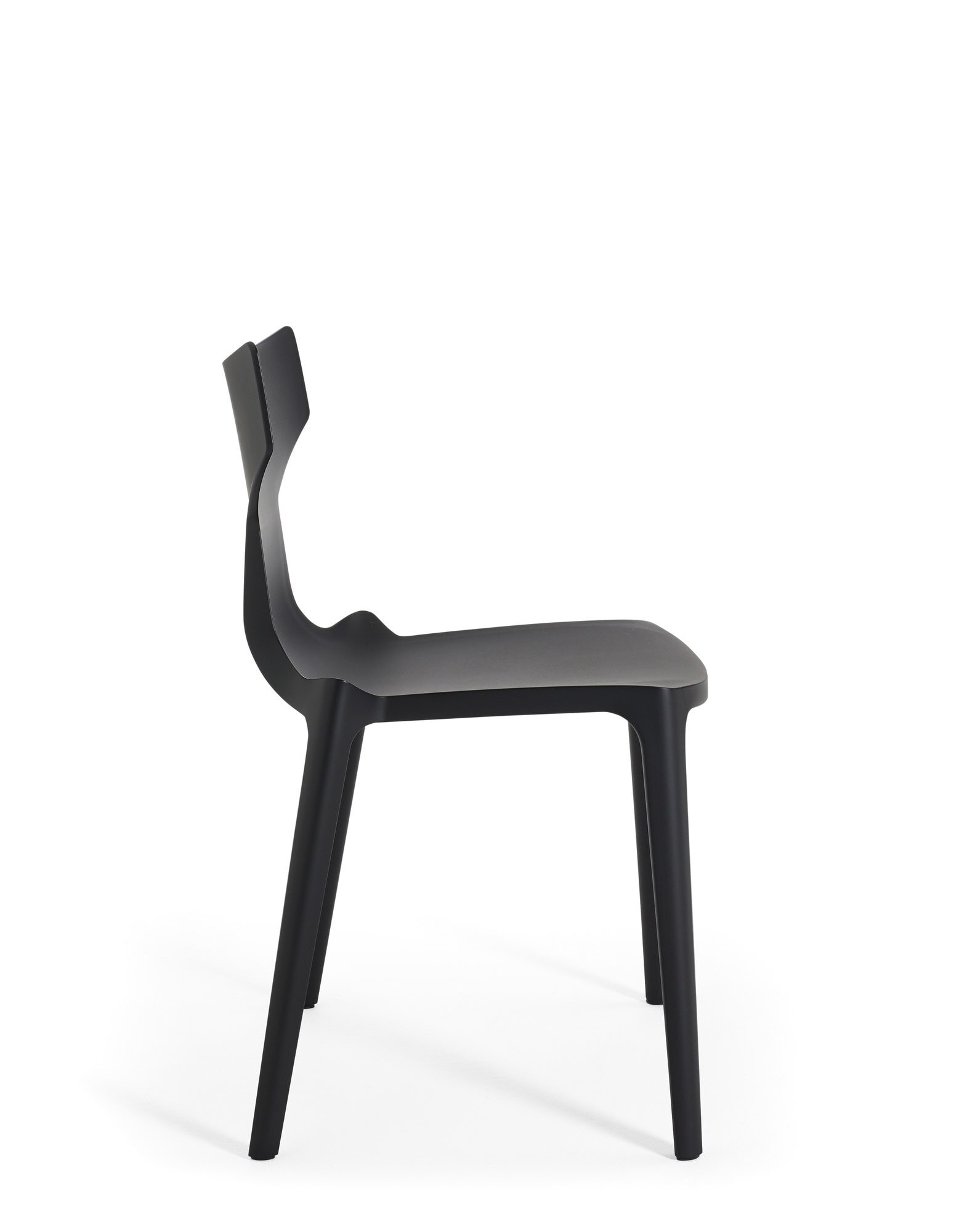 Kartell Chairs RE-CHAIR powered by Illy (2 chairs) BLACK | Kartell