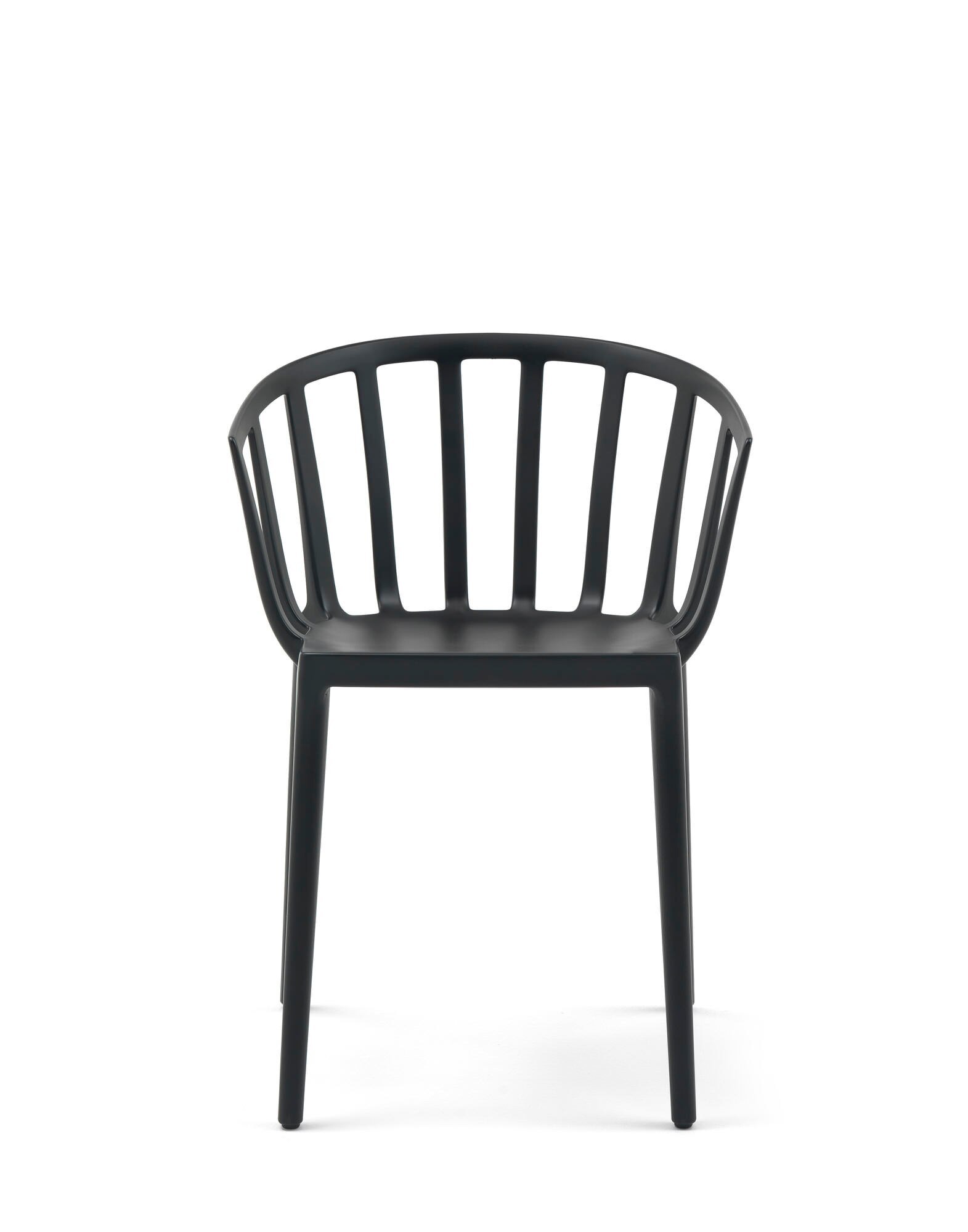 Kartell Chairs VENICE MAT (2 chairs) MAT BLACK | Kartell