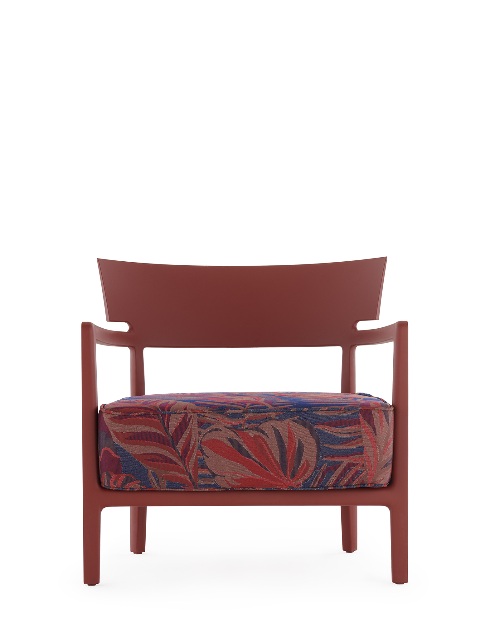 Kartell Armchairs CARA MAT OUTDOOR LIBERTY Chile Palm BURGUNDY