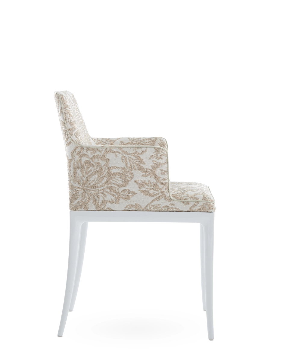 Kartell LILLYBET Petit Fauteuil Flower Key BLANC SABLE KAR05854BB_2