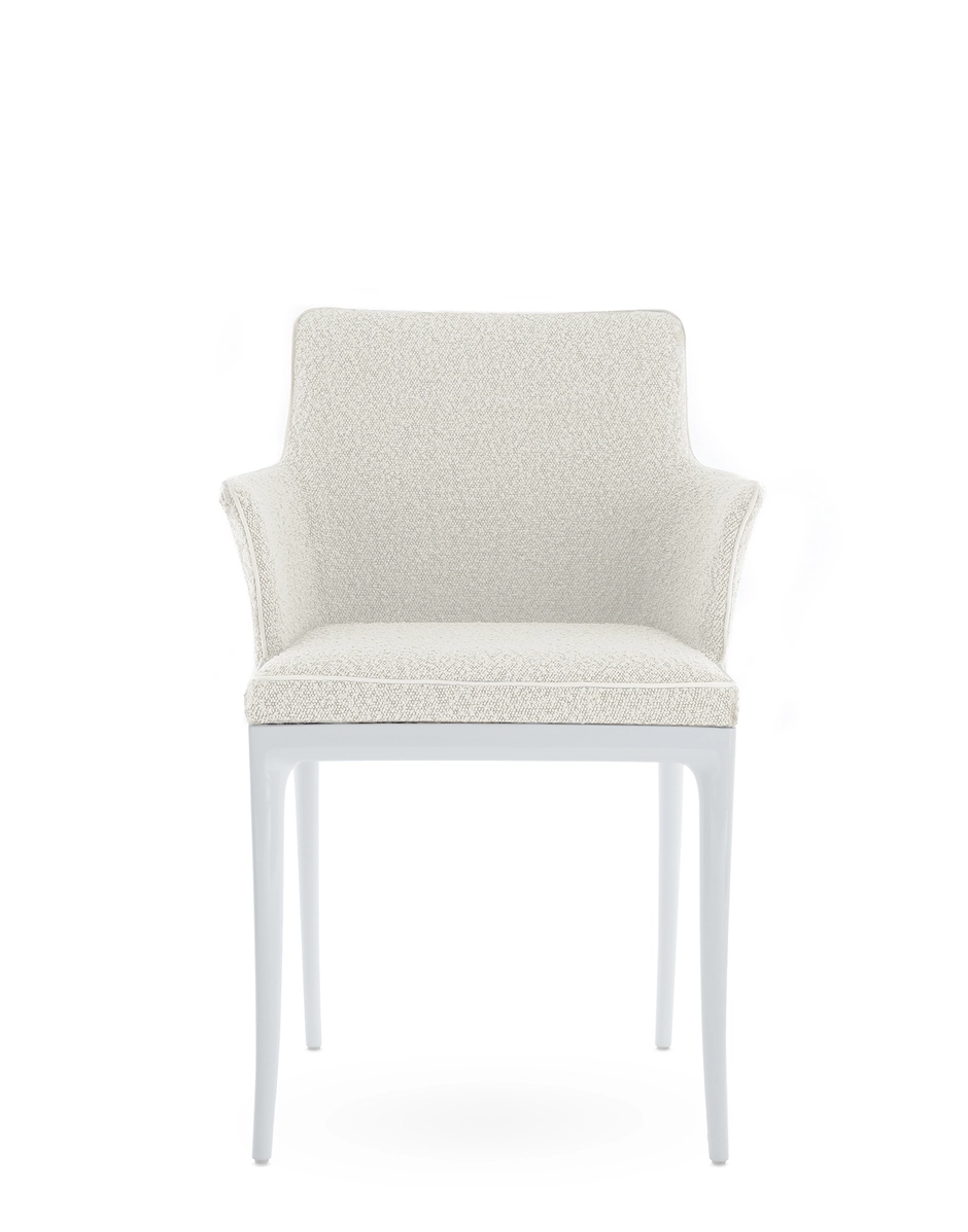 Kartell LILLYBET Small Armchair Bouclè SAND WHITE KAR05854BS