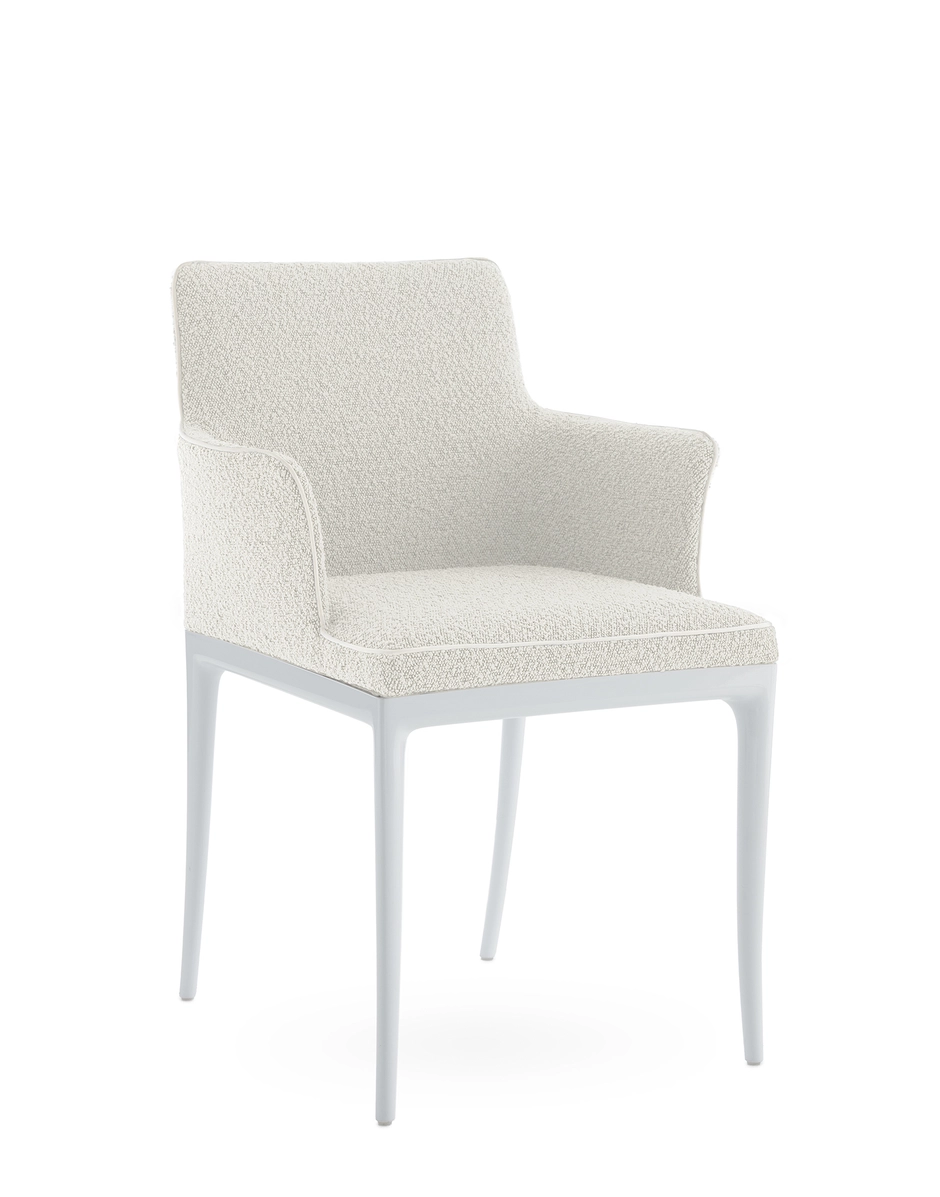 Kartell LILLYBET Small Armchair Bouclè SAND WHITE KAR05854BS_1