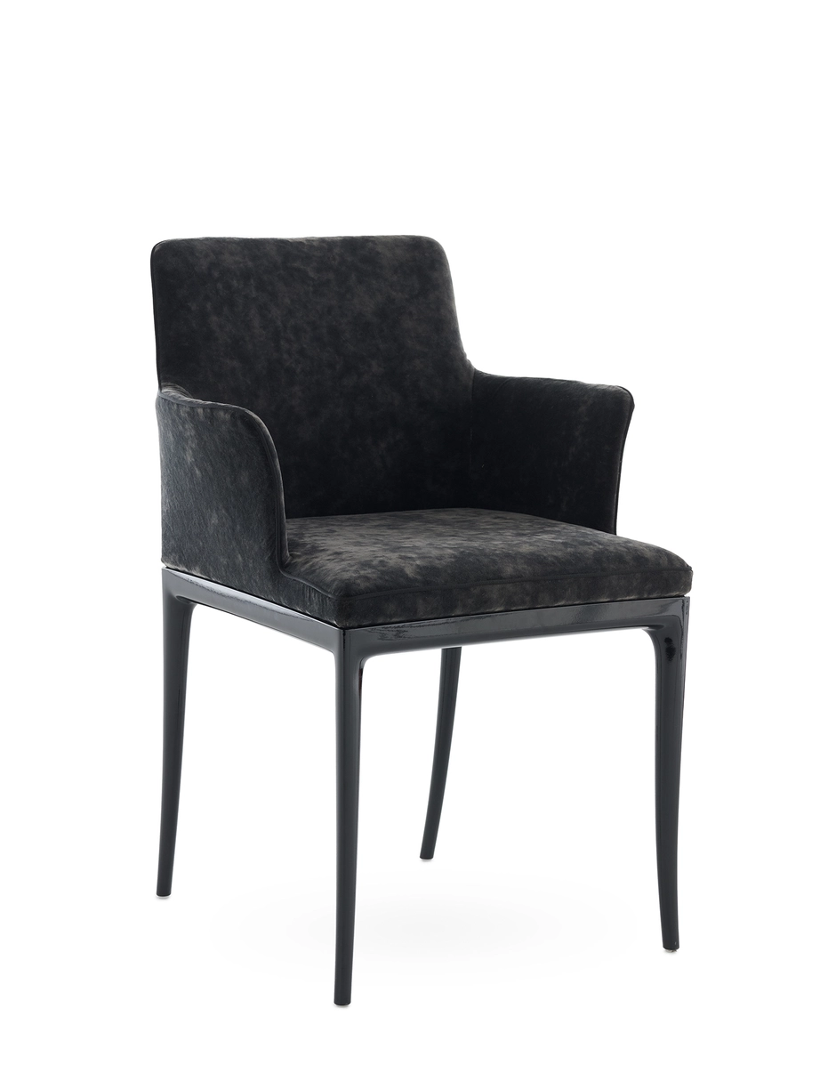 Kartell LILLYBET Pequeño Sillón Velvet NEGRO/ANTRACITA KAR05854NA_1