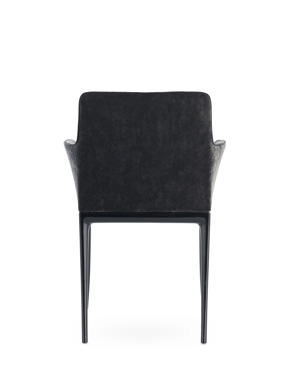 Kartell LILLYBET Pequeño Sillón Velvet NEGRO/ANTRACITA KAR05854NA_3